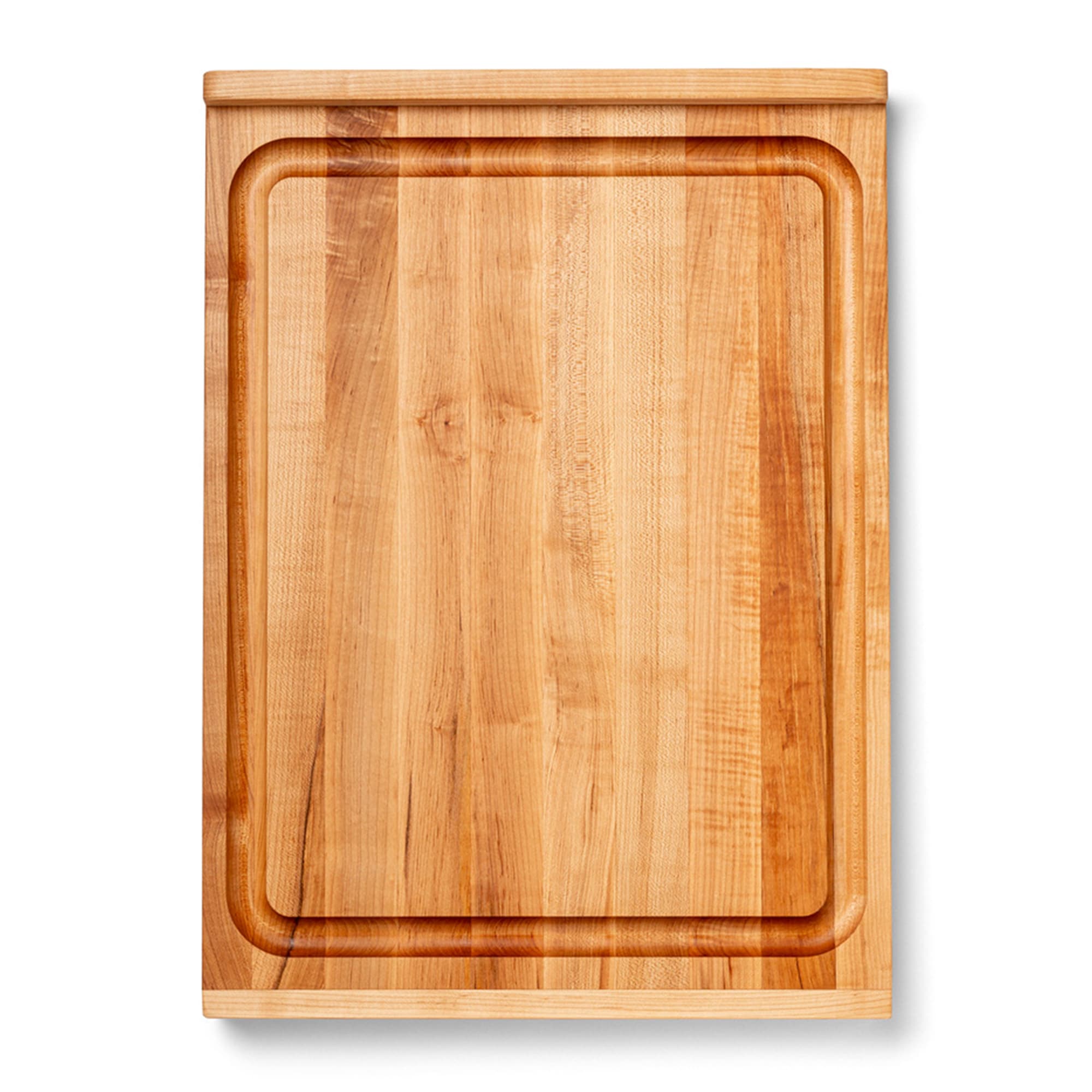 John Boos  Countertop Reversible Wood Cutting Board with Juice Groove Maple
