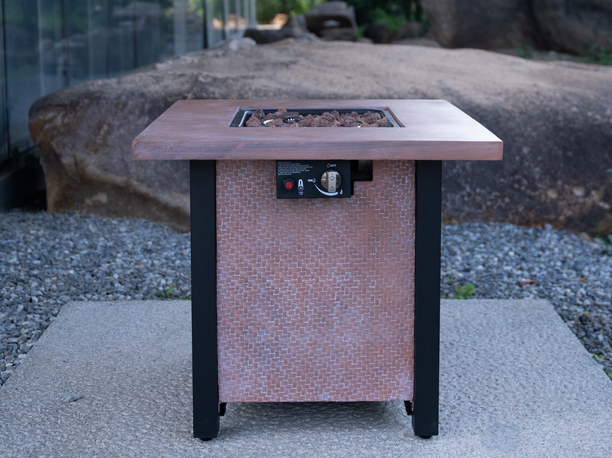 LOVMOR SF-WO-W2691P231711 Outdoor-Gas-Firepits - View #2