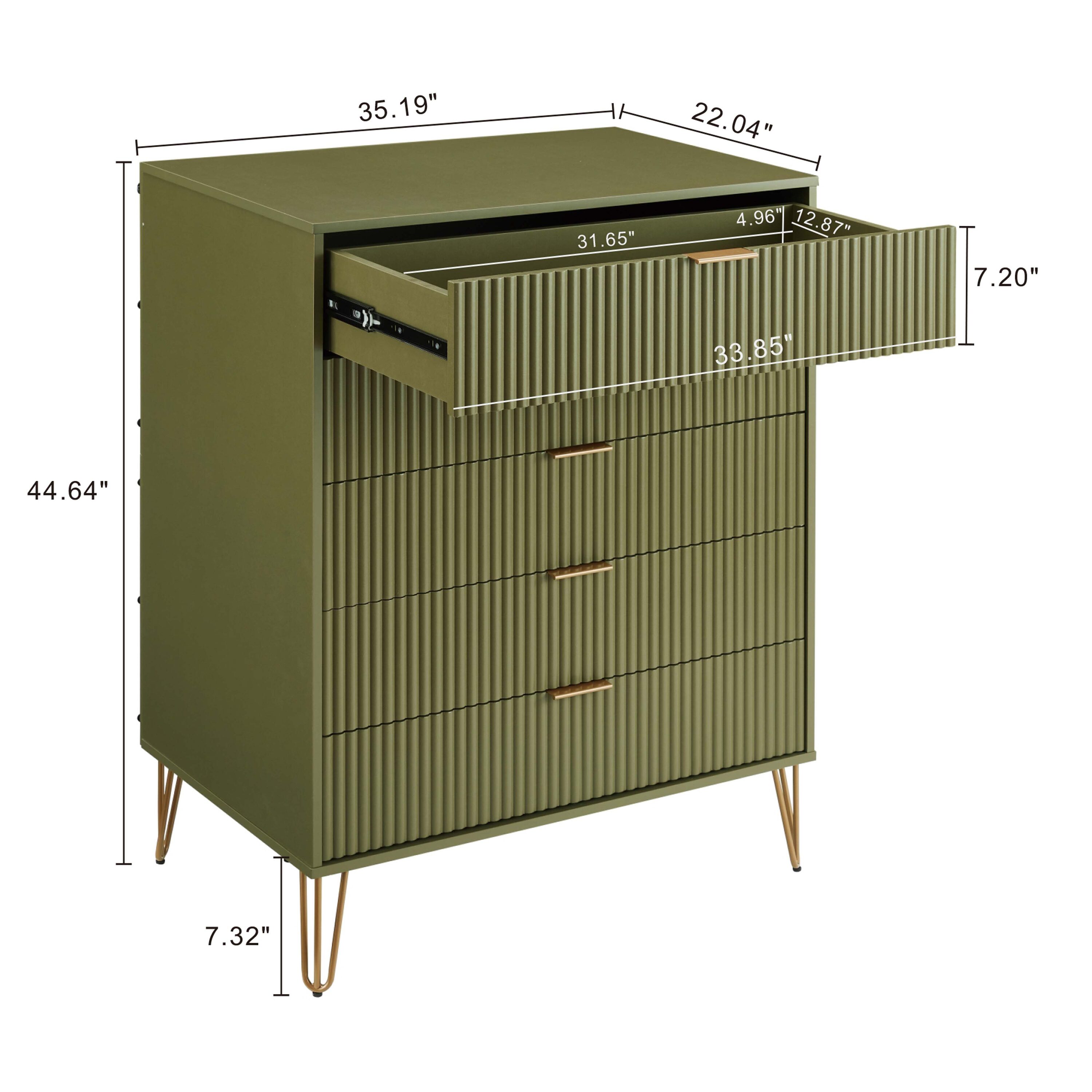 Manhattan Comfort 2-DB06-OG dressers - View #3
