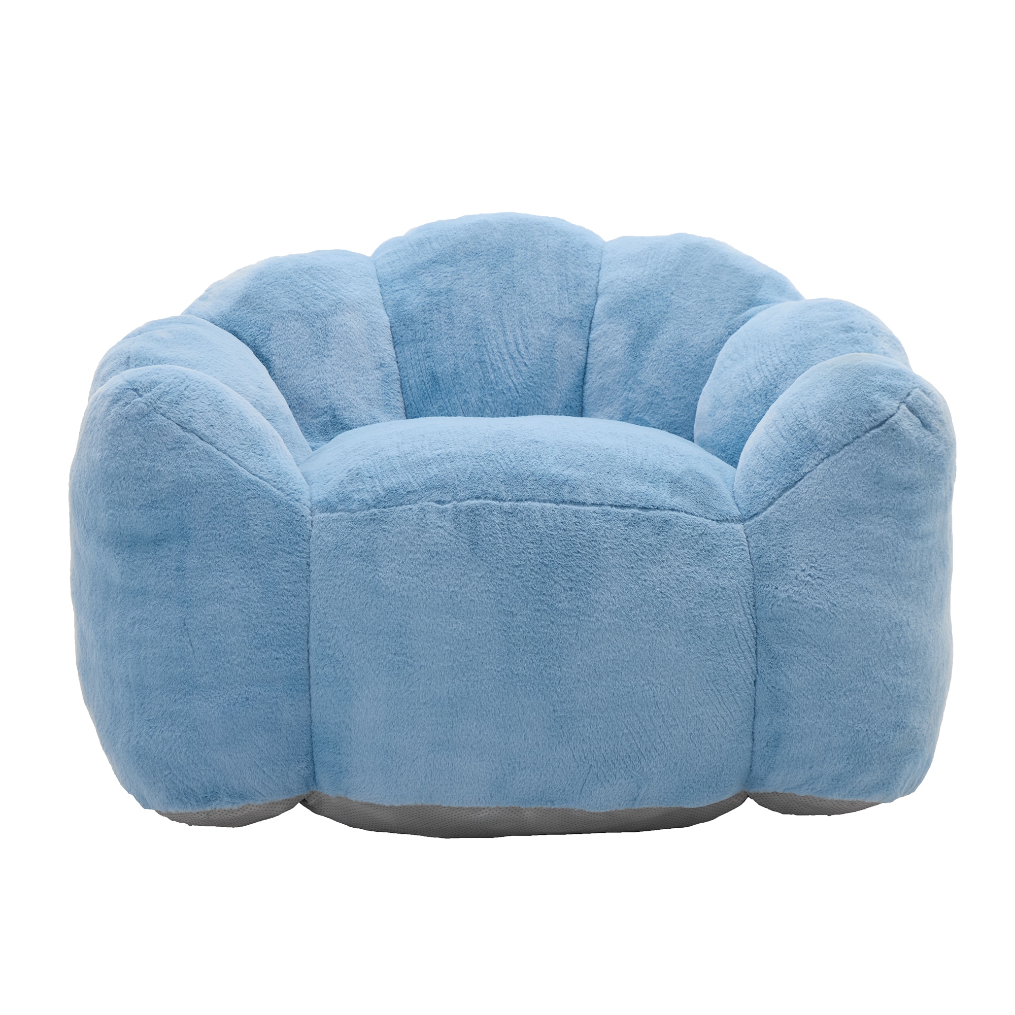 WOQWOQ Modern Lotus Compression Bean Bag Sofa Portable No Install ...