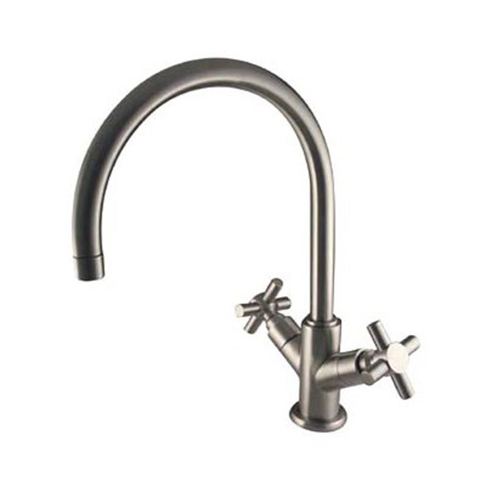 Elements of Design ES8268JX Concord Brushed Nickel Single Hole 2-Handle Bathroom Sink Faucet