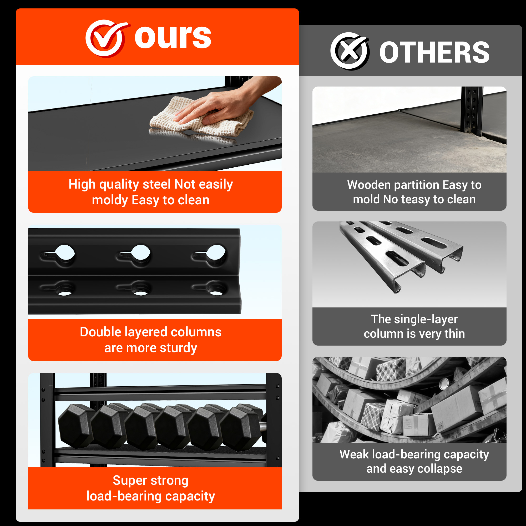 BSMTEK 762292137566 Free-Standing-Shelving - View #6