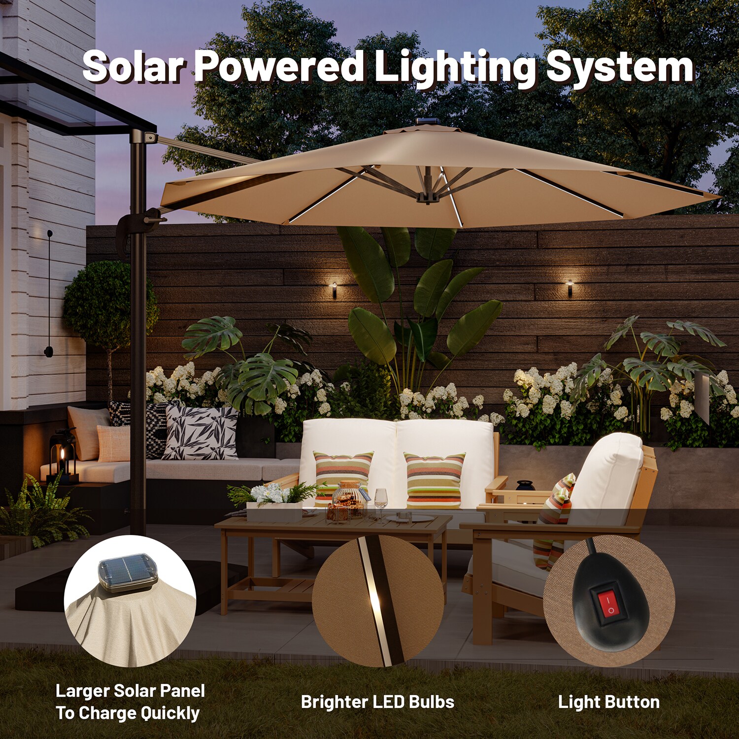 Clihome CL-H4211-42SD Patio-Conversation-Sets - View #8