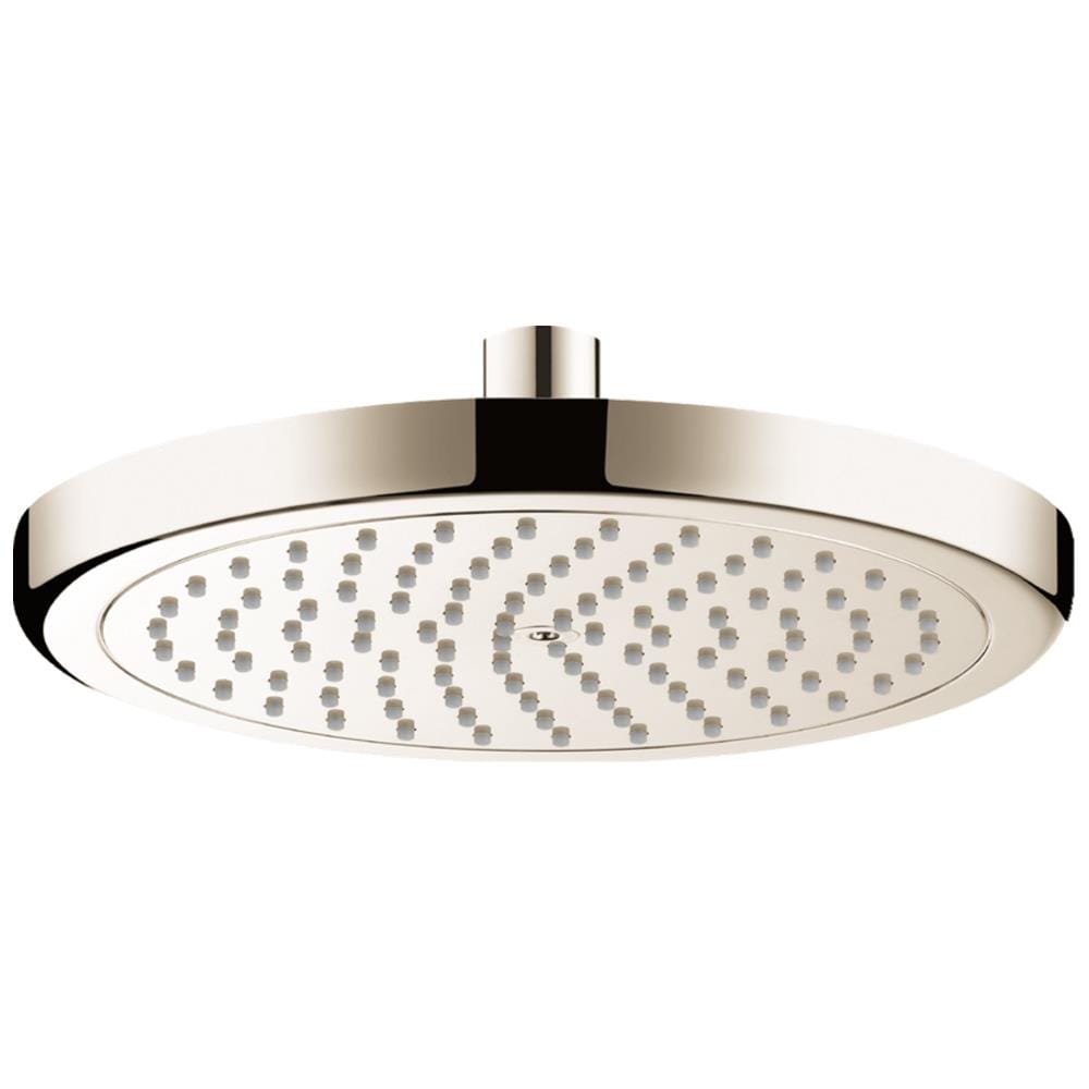 Hansgrohe Chroma Brushed Nickel Rain Fixed Shower Head 2 Gpm 7 6 Lpm