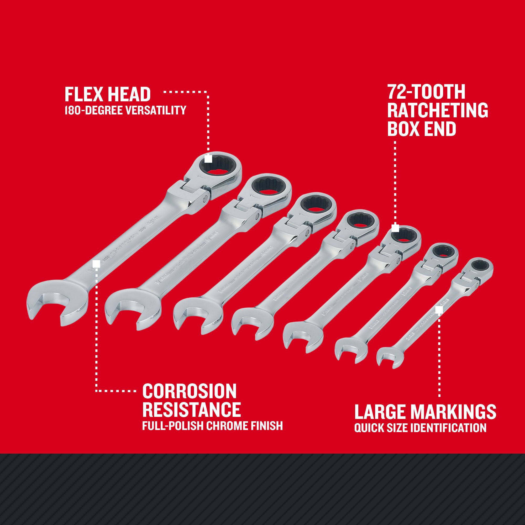 CRAFTSMAN CMMT87009 Ratcheting-Wrench-Sets - View #3