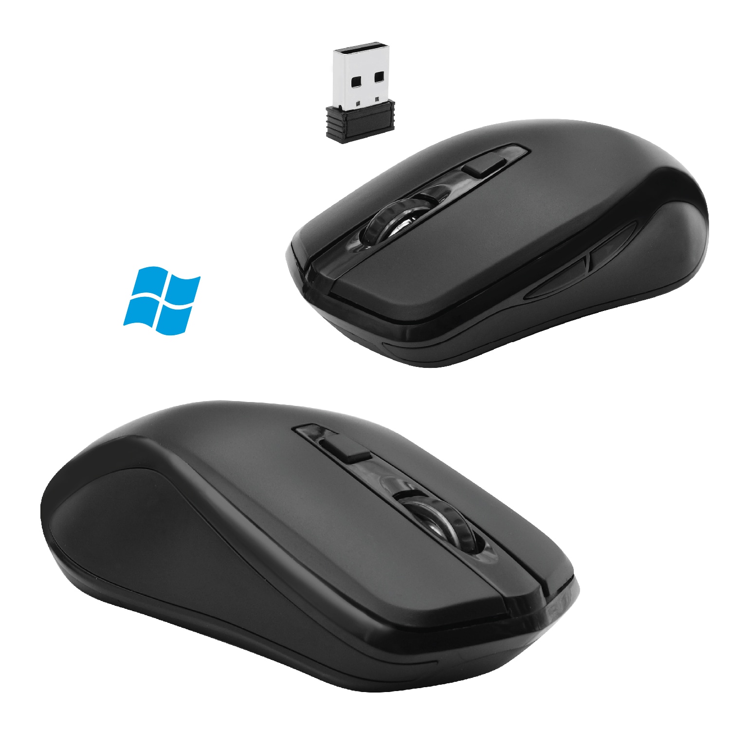 RF Wireless Keyboard For PC / Windows - 2.4G USB A Receiver – Macally