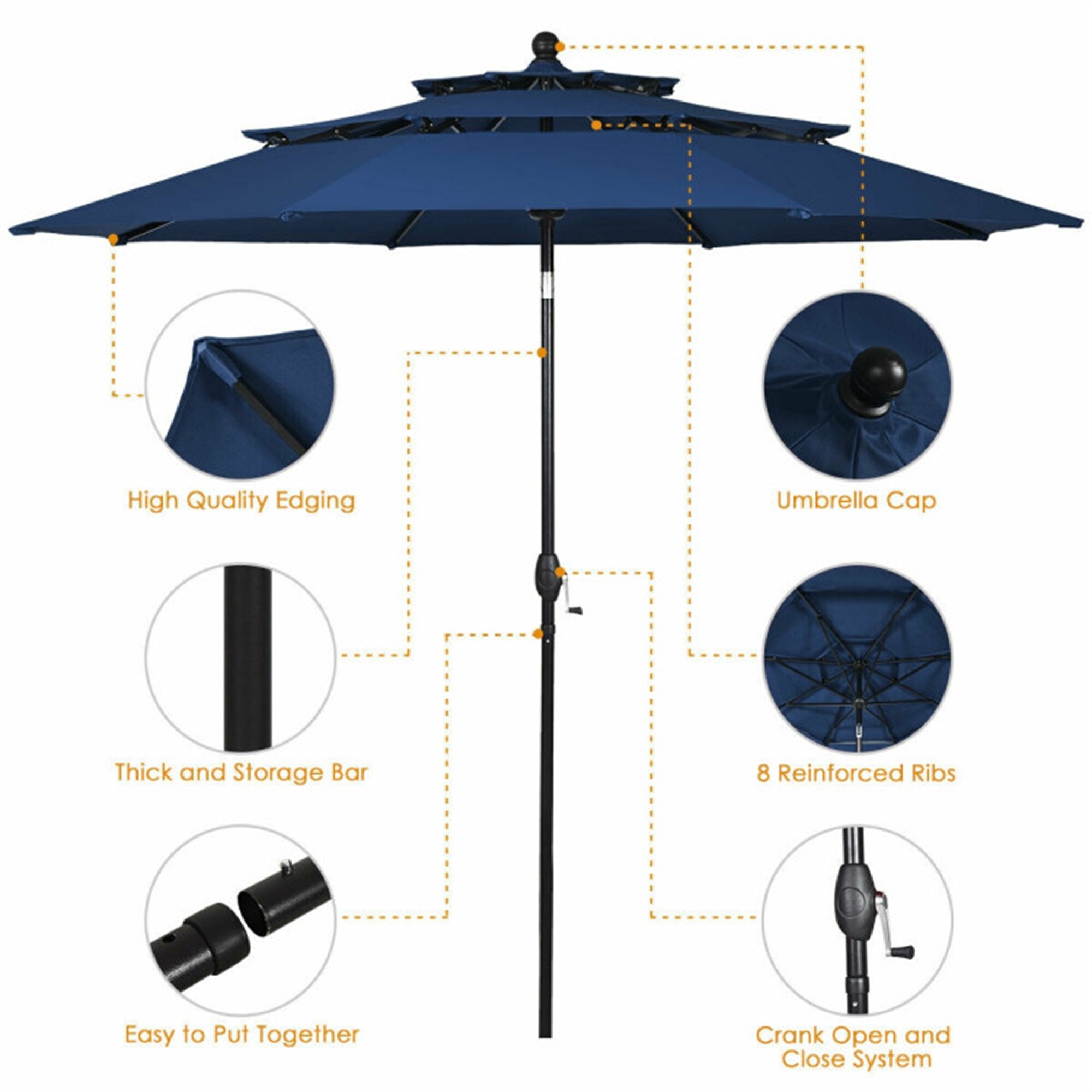 BABOOM BOM-3928-CF-CO Umbrellas-2 - View #7