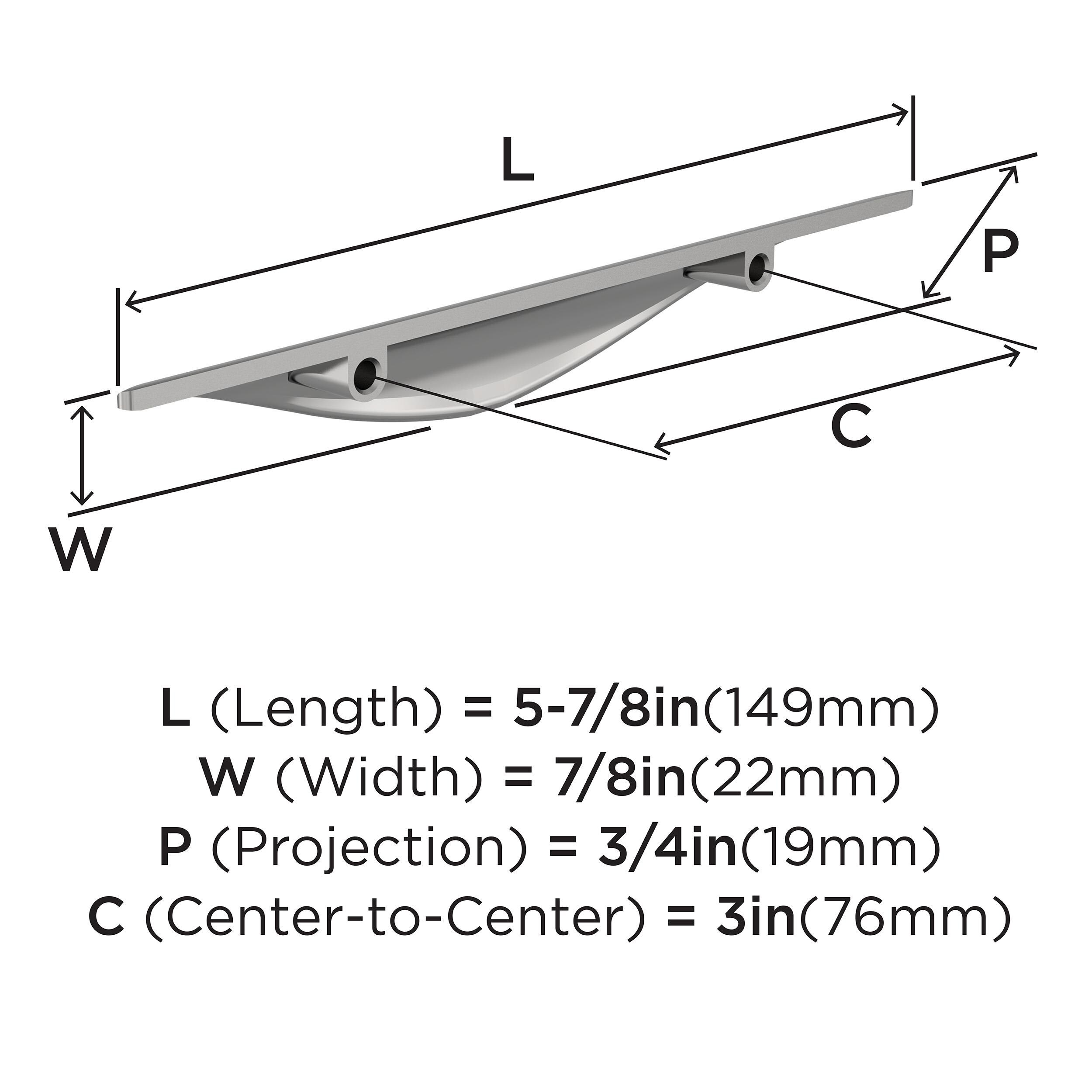 Amerock 10VMP3721026 Cabinet-Pulls - View #4