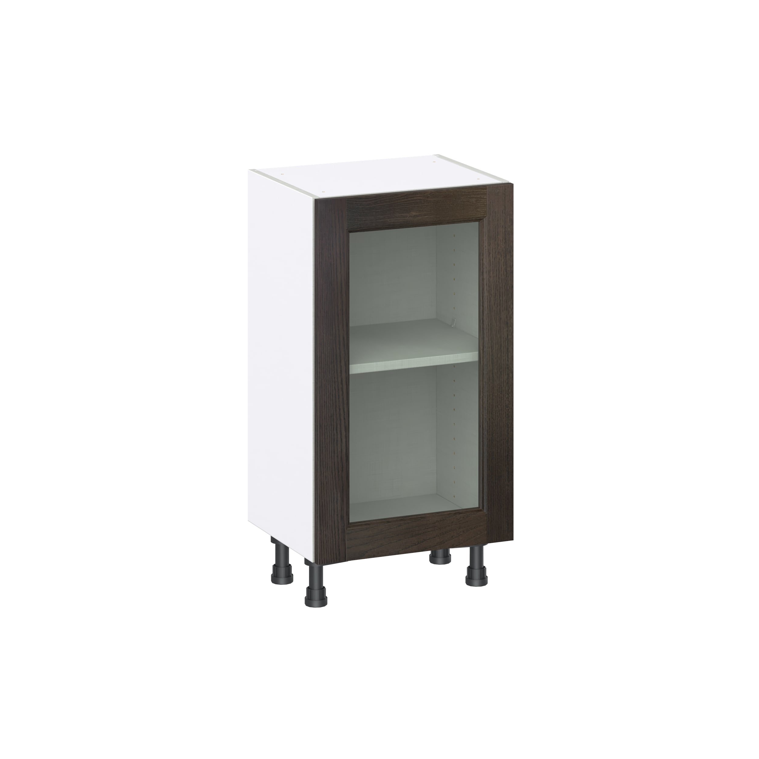 Hugo&Borg Montclaire 18-in W x 34.5-in H x 16-in D Wood Base Fully Assembled Cabinet (Recessed Panel Shaker Door Style)