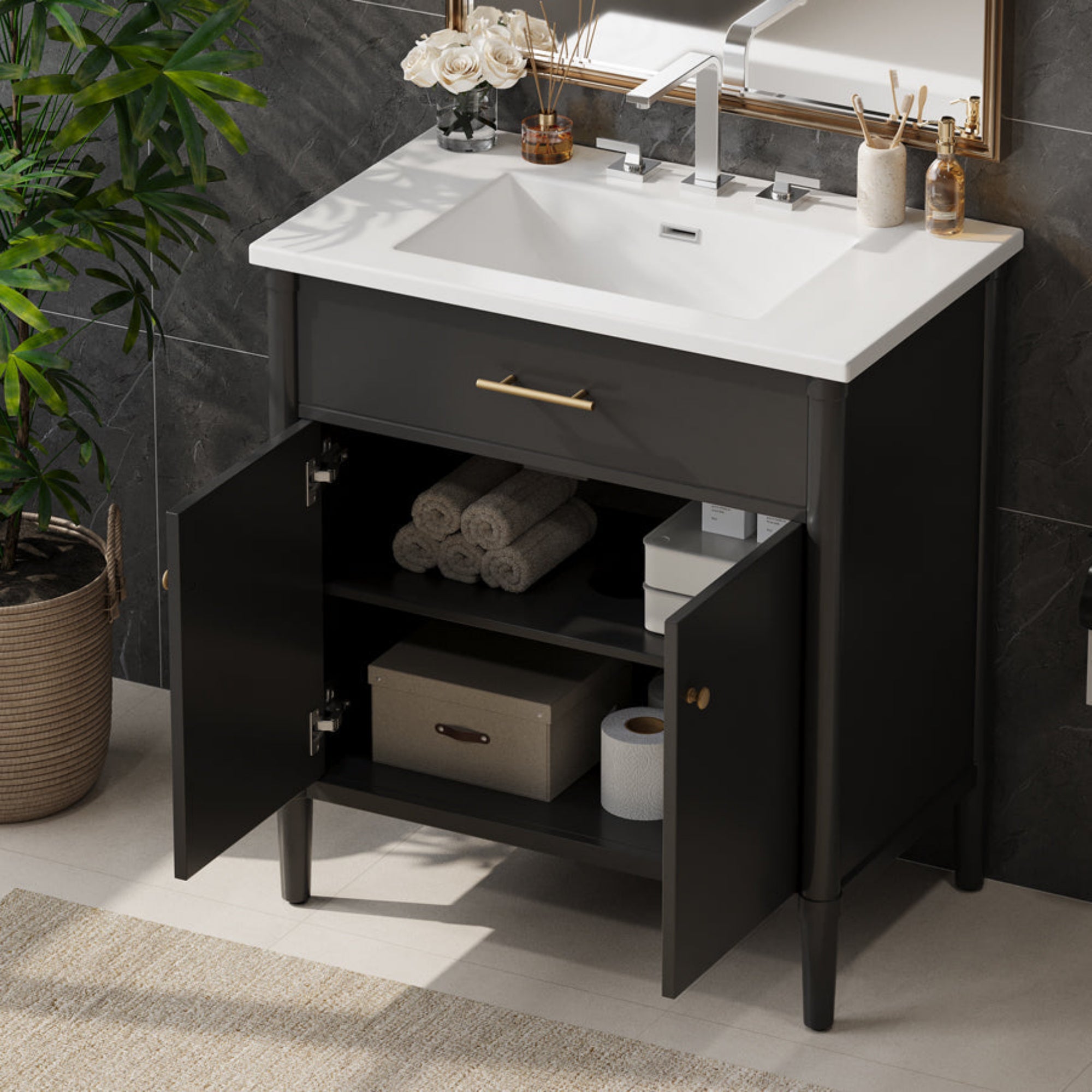 Boyel Living BL-NE-9509B Bath-Vanity-Combo - View #15