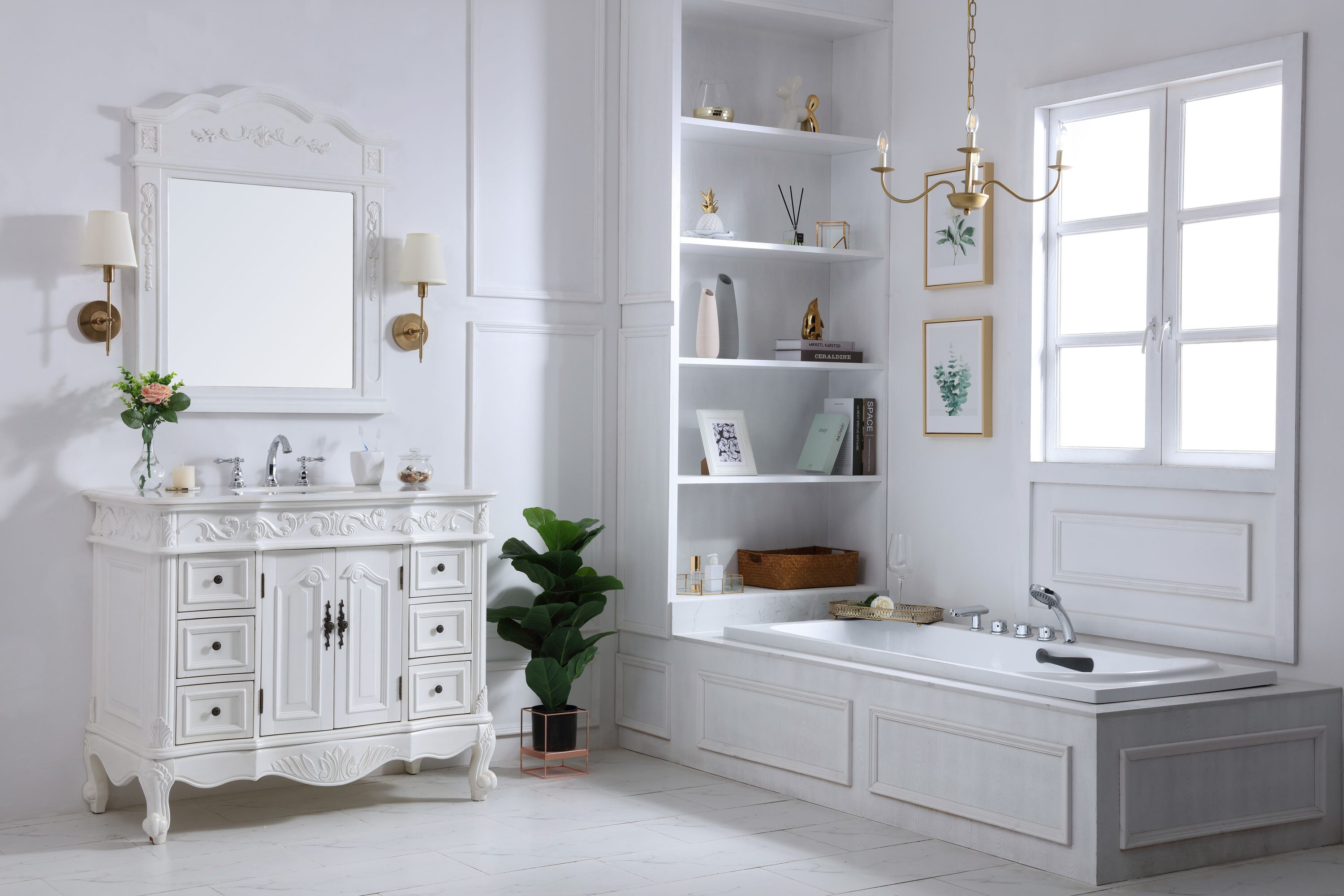 Elegant Decor FI116442AW Bath-Vanity-Combo - View #13
