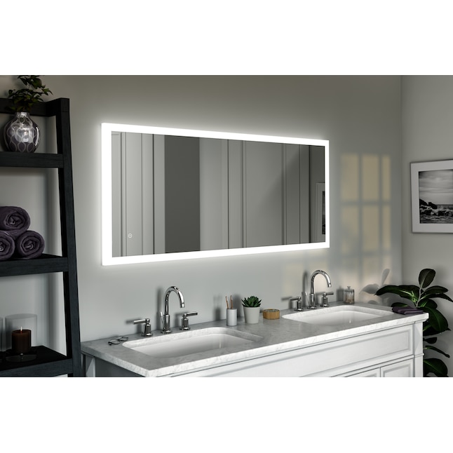 Frameless Bathroom Mirror, What Is Fog Free Mirror