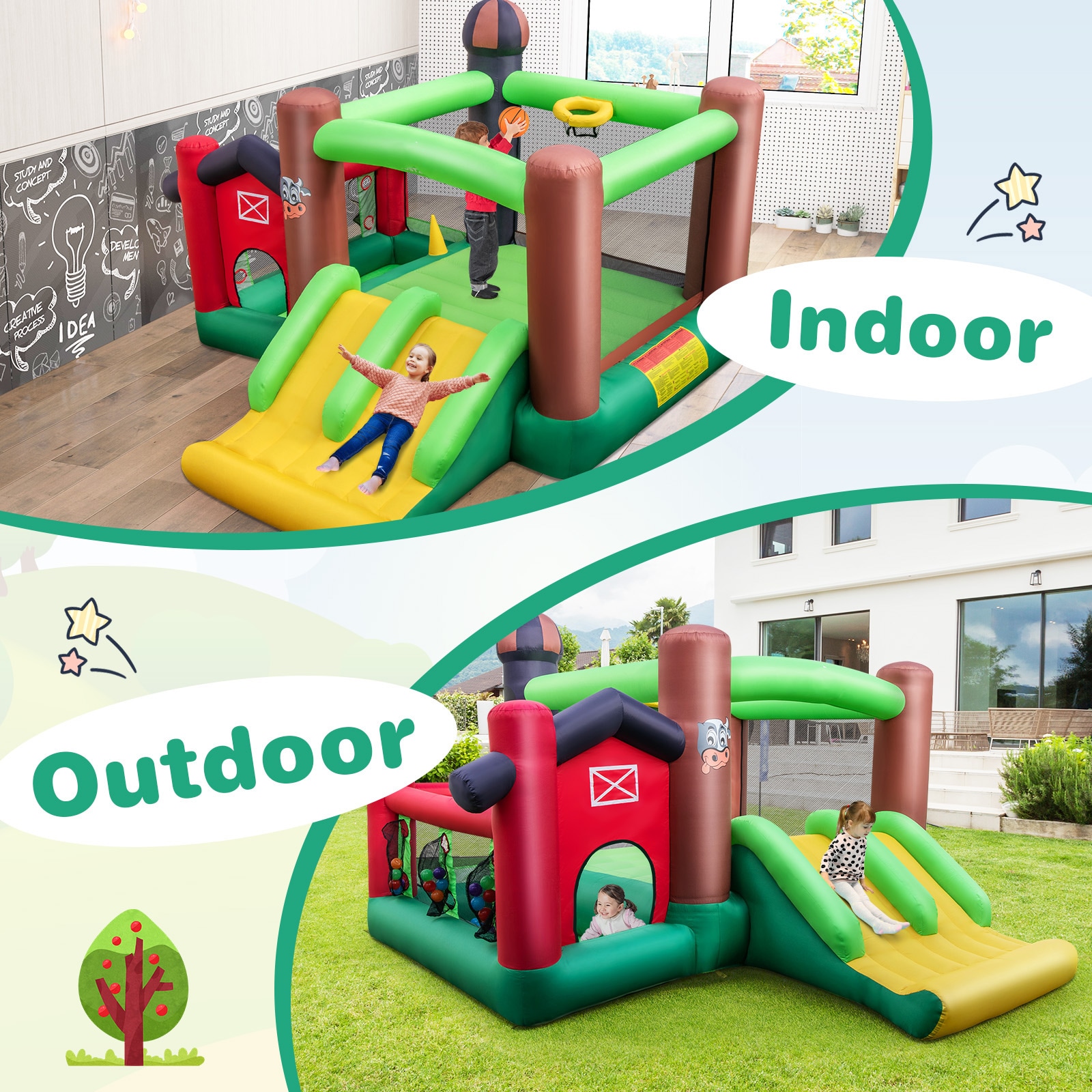 Slickblue D-CO-SU05701PN Bounce-Houses - View #4