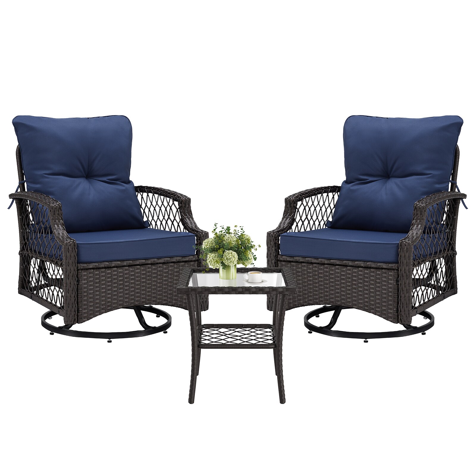 Wooakway FXLS0609-604A657 Patio-Conversation-Sets - View #2