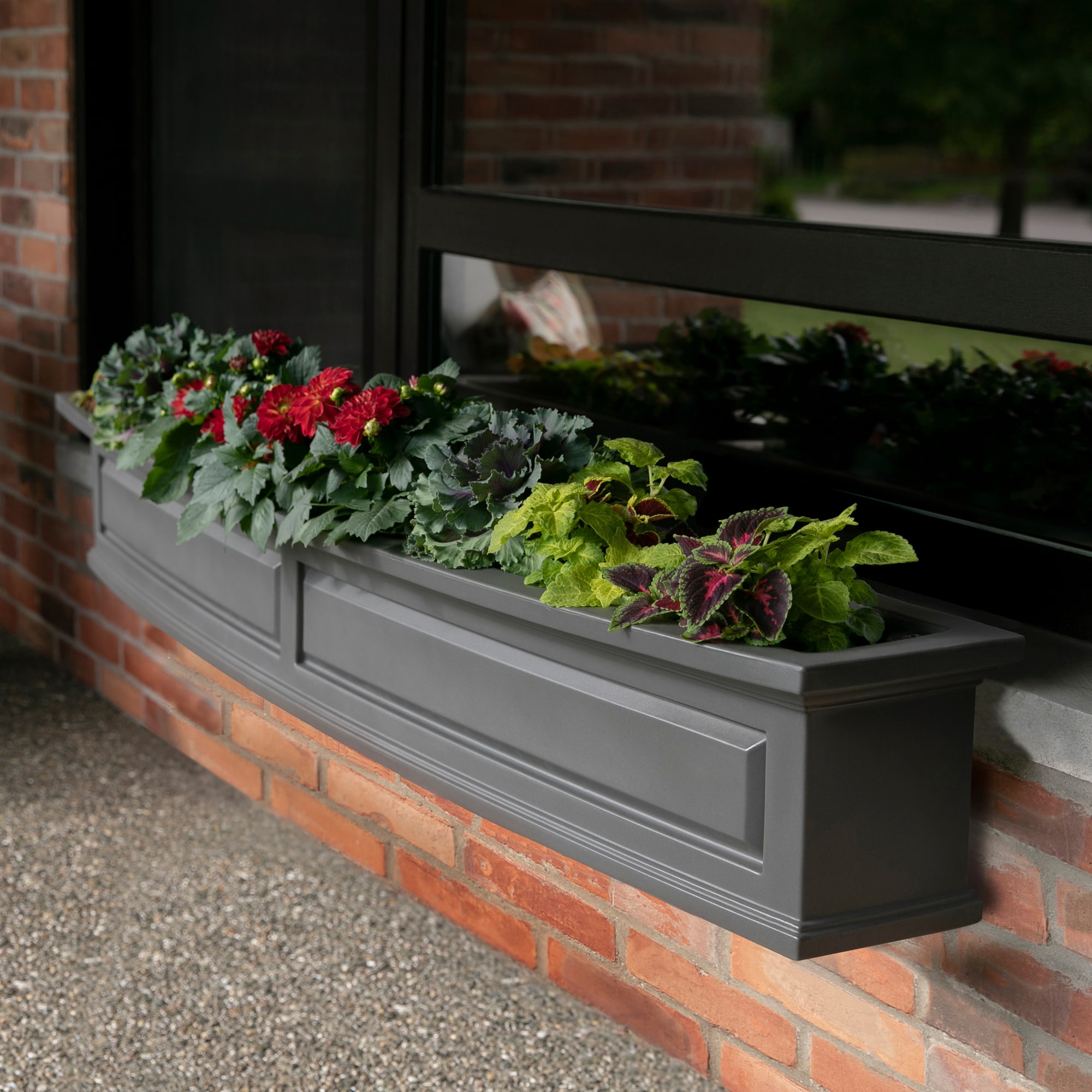 Mayne 4848-GRG Planter-Window-Box - View #3