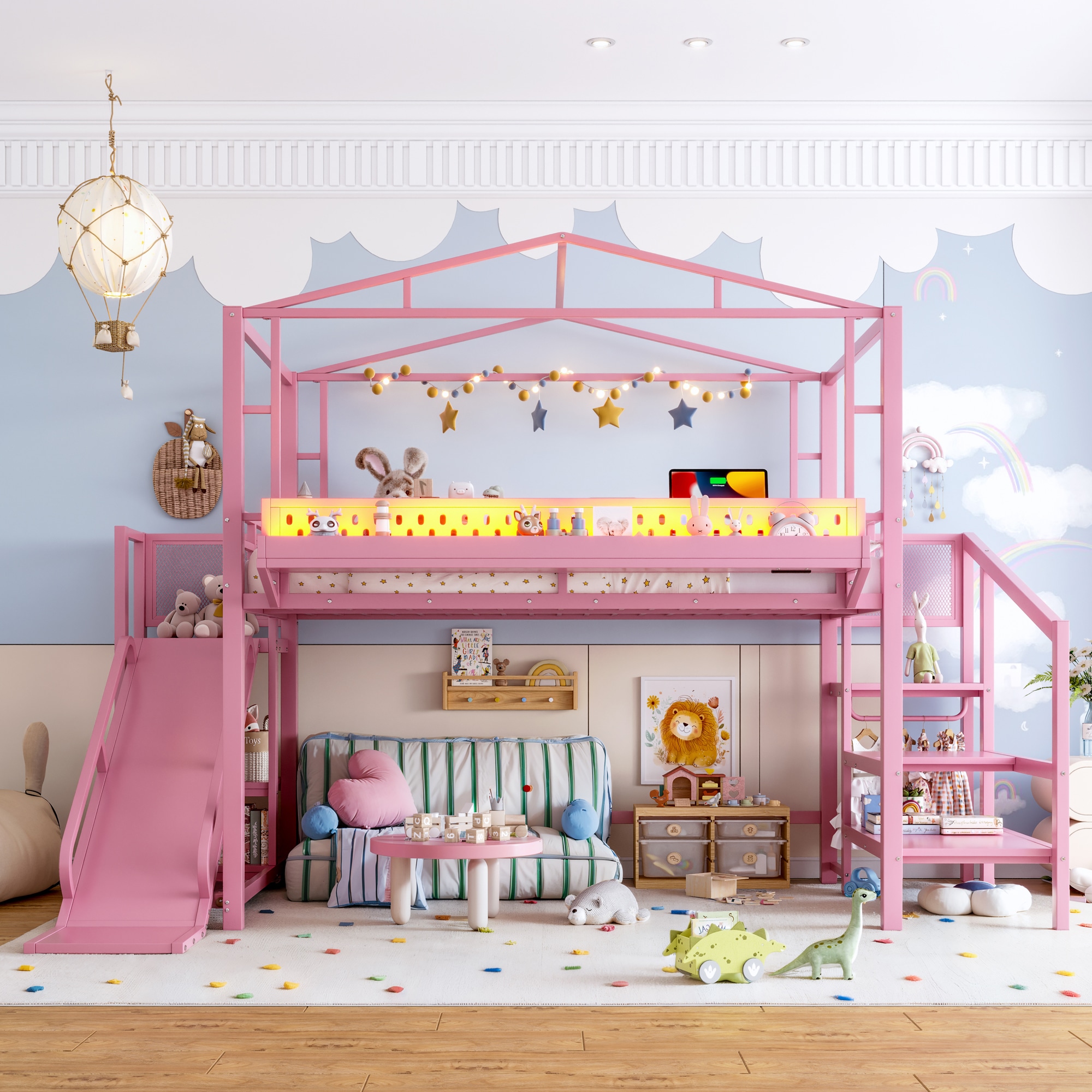 LUXEYARD DS-M-BAC06989 Bunk-Beds - View #4