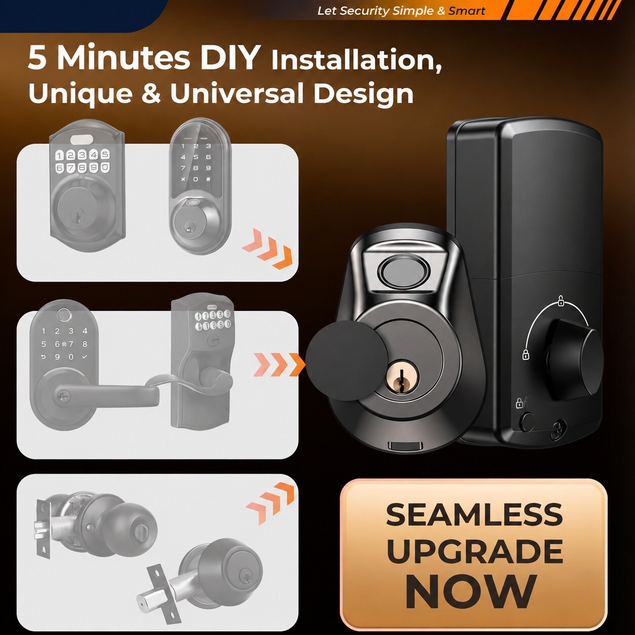 Adrinfly LAD0818D409 Door-Deadbolts - View #7