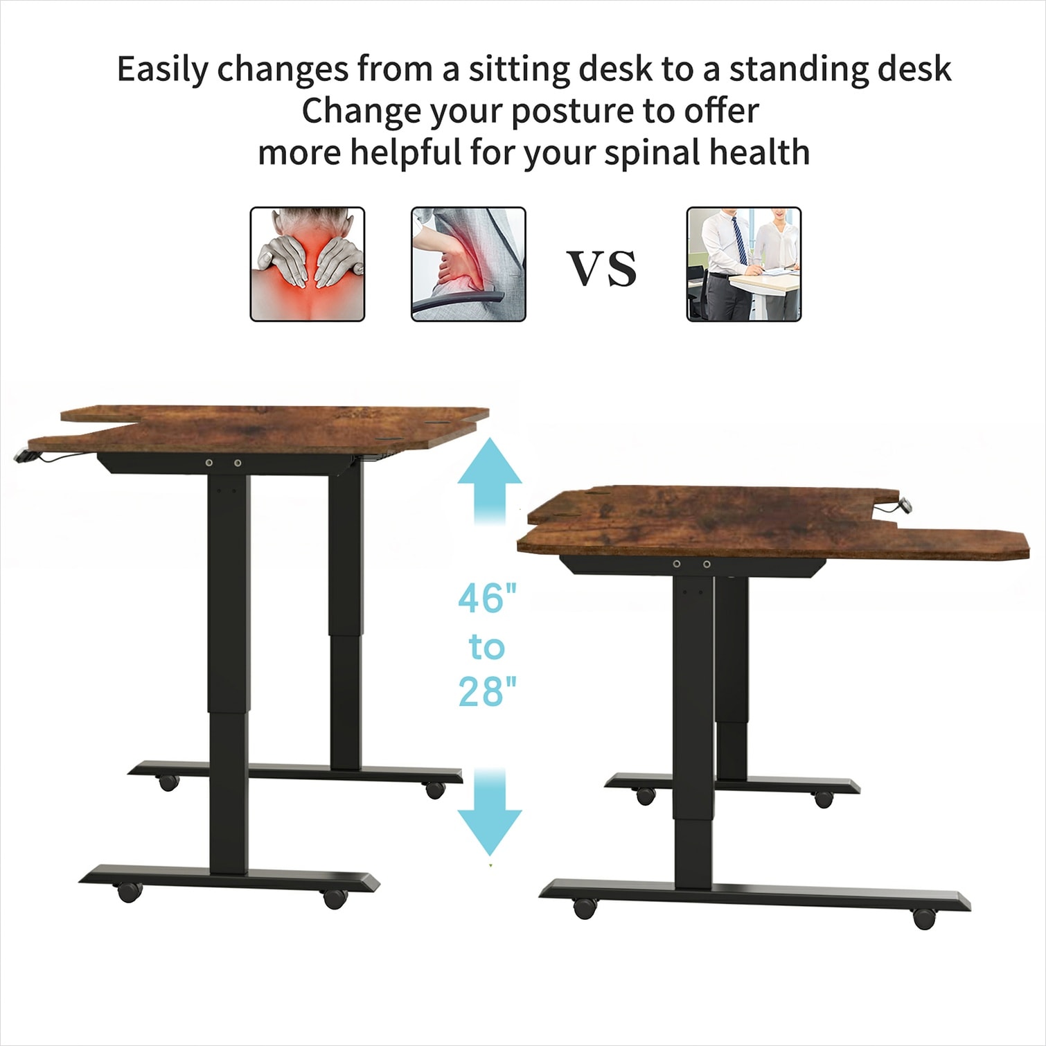 FlowLuxe EVNXE09GHNCM desks - View #3