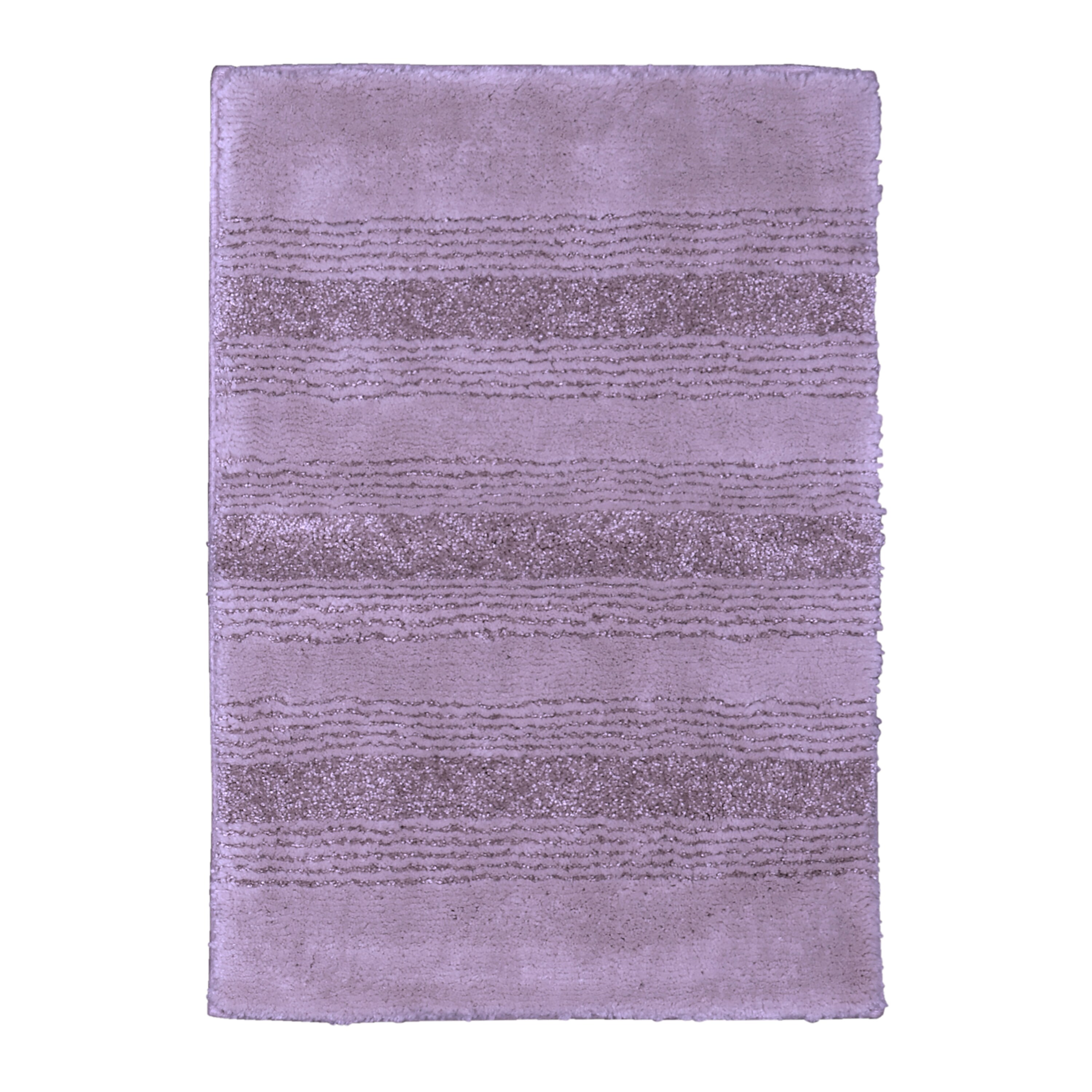 Garland Rug BA160W024040I9 Essence 24-in x 40-in Purple Nylon Bath rug