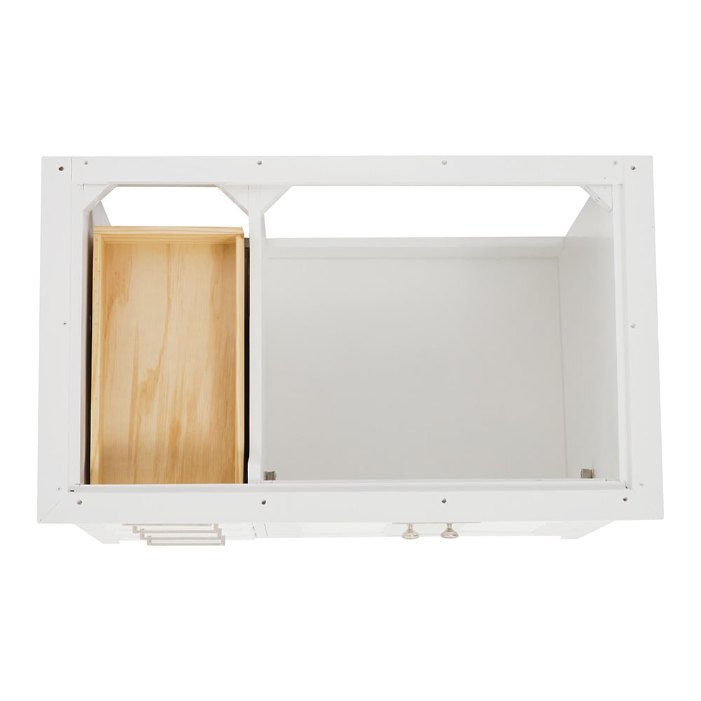 ARIEL D037S-R-VO-WHT Bath-Vanity-Combo - View #7