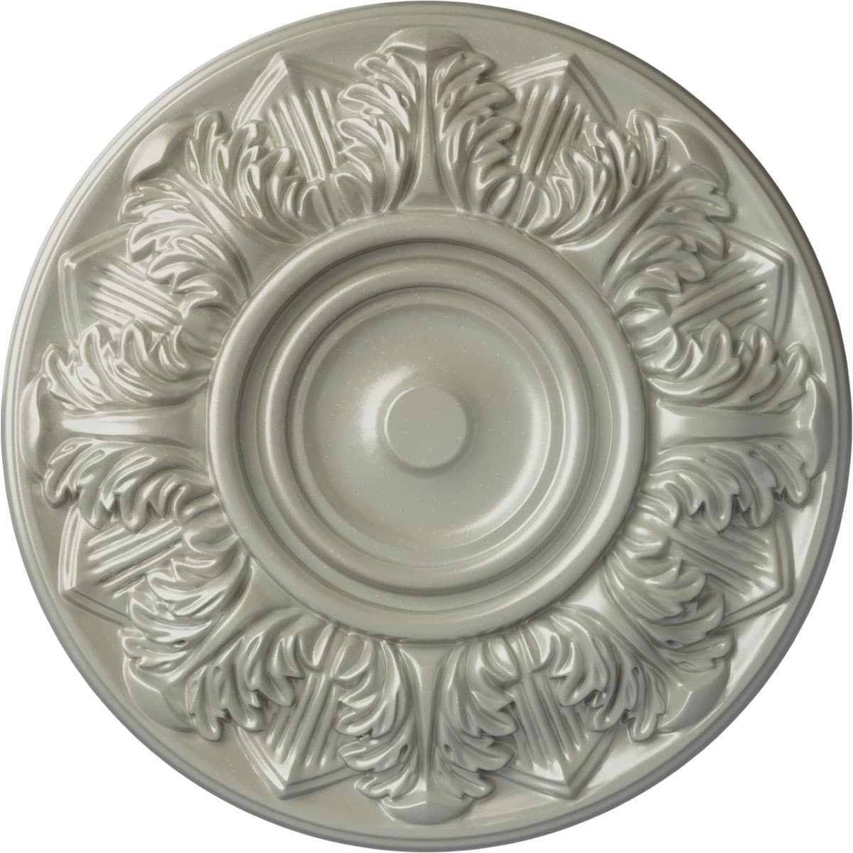 Ekena Millwork CM13WHFCS Whitman 13-in W x 13-in L Flash Copper Polyurethane Ceiling Medallion