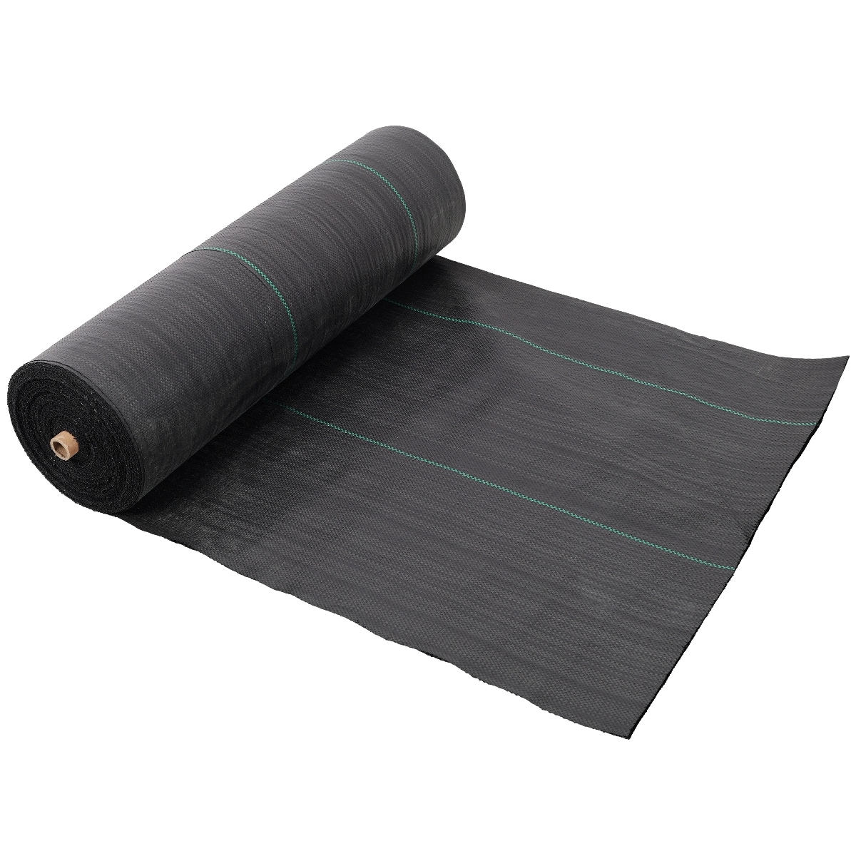PEXCHO 5oz Heavy Duty Weed Barrier Fabric 4ft X 250ft Woven Landscape Ground Cover Black