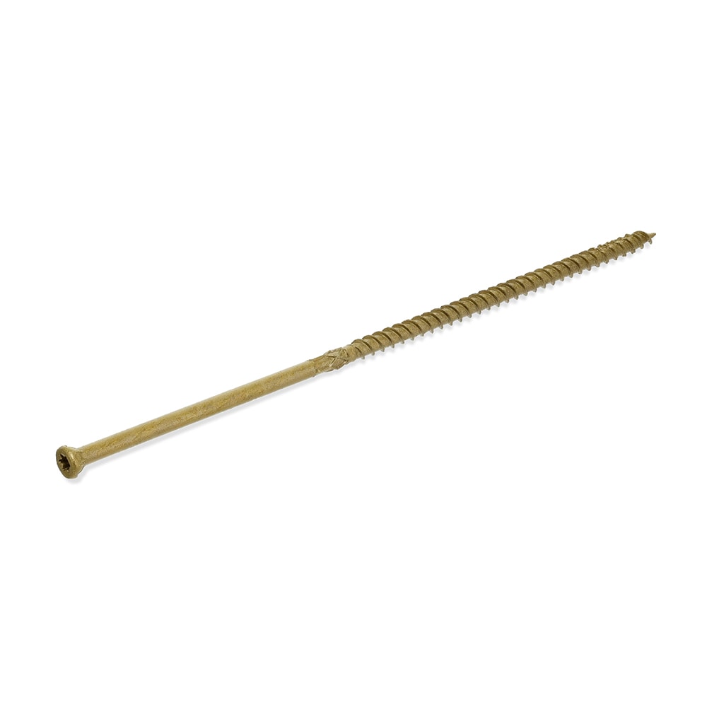 Power Pro #9 x 6-in Epoxy Exterior Trim screws 35 -Per Box