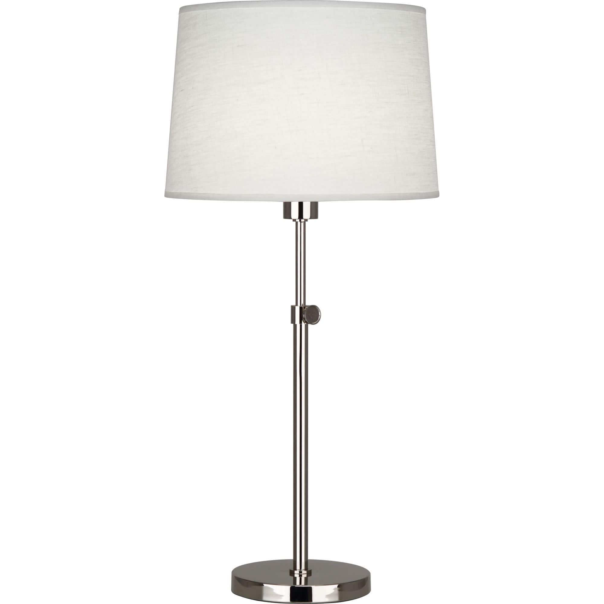 Robert Abbey Lighting A-ROBERTABBEY-S462 Koleman  - Light - Polished Nickel /  Ceramic Table Lamp/Table Light