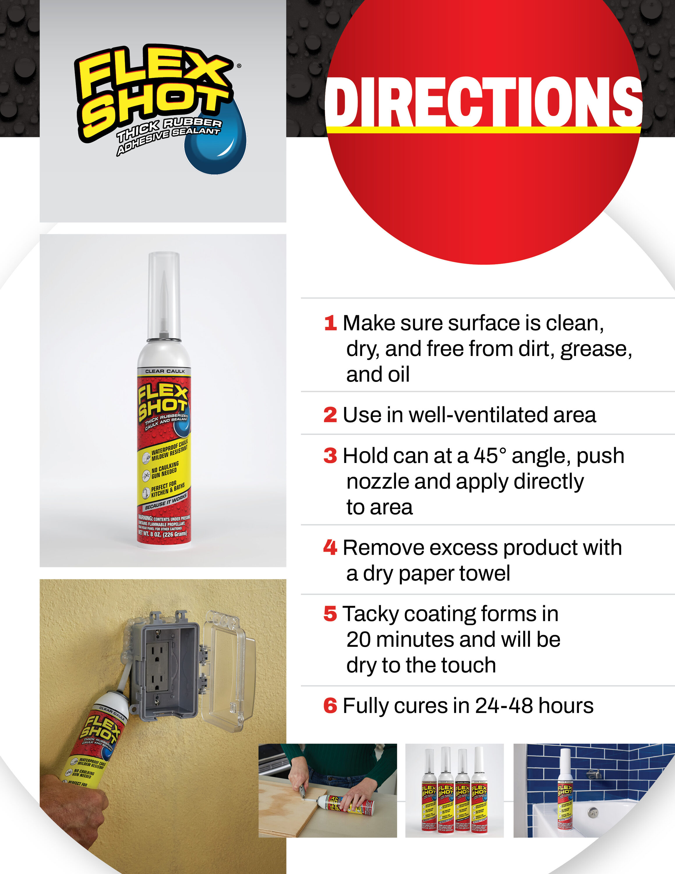 Flex Shot FSH8W-4 caulking - View #8