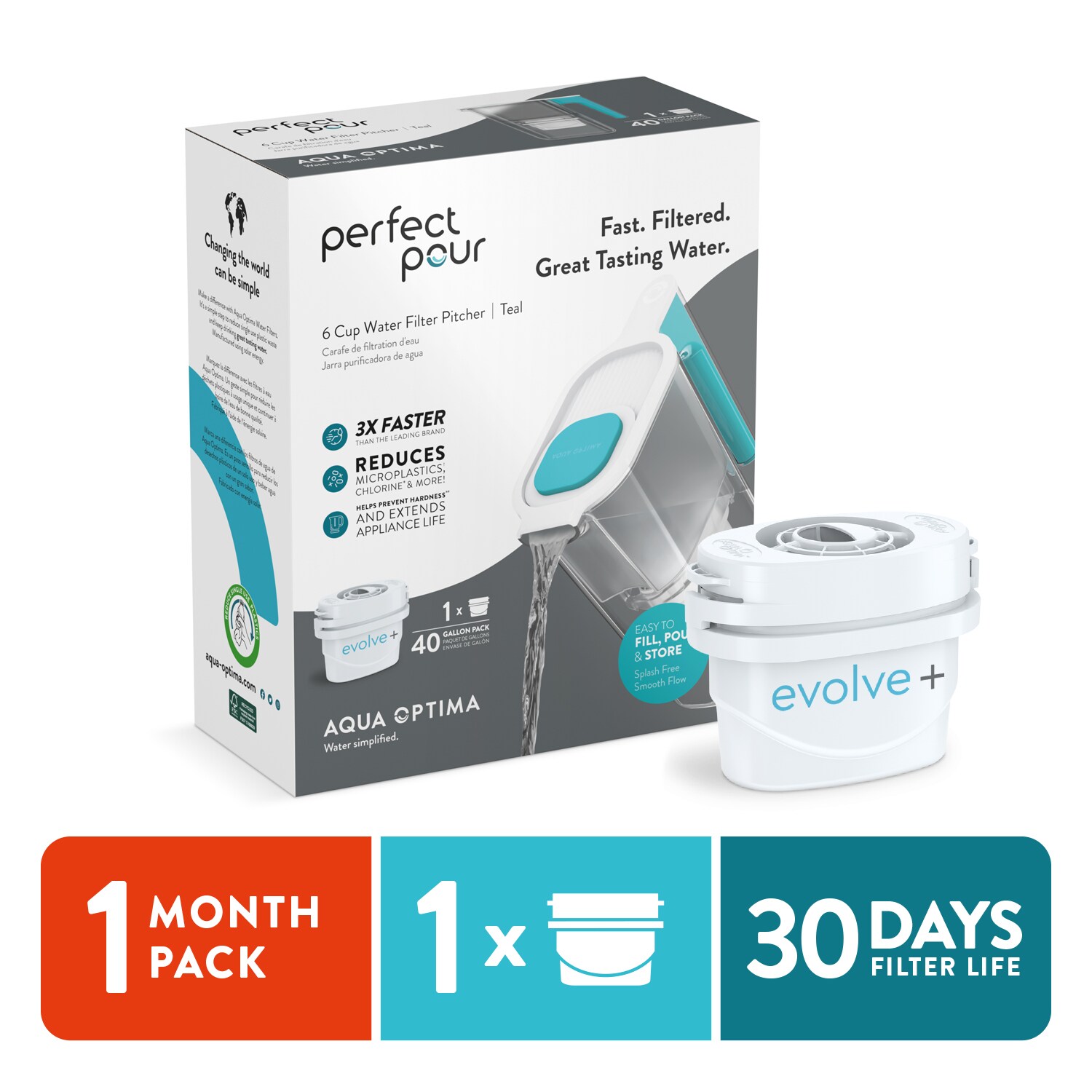 AQUA OPTIMA PP3006 Water-Filter-Pitchers - View #3