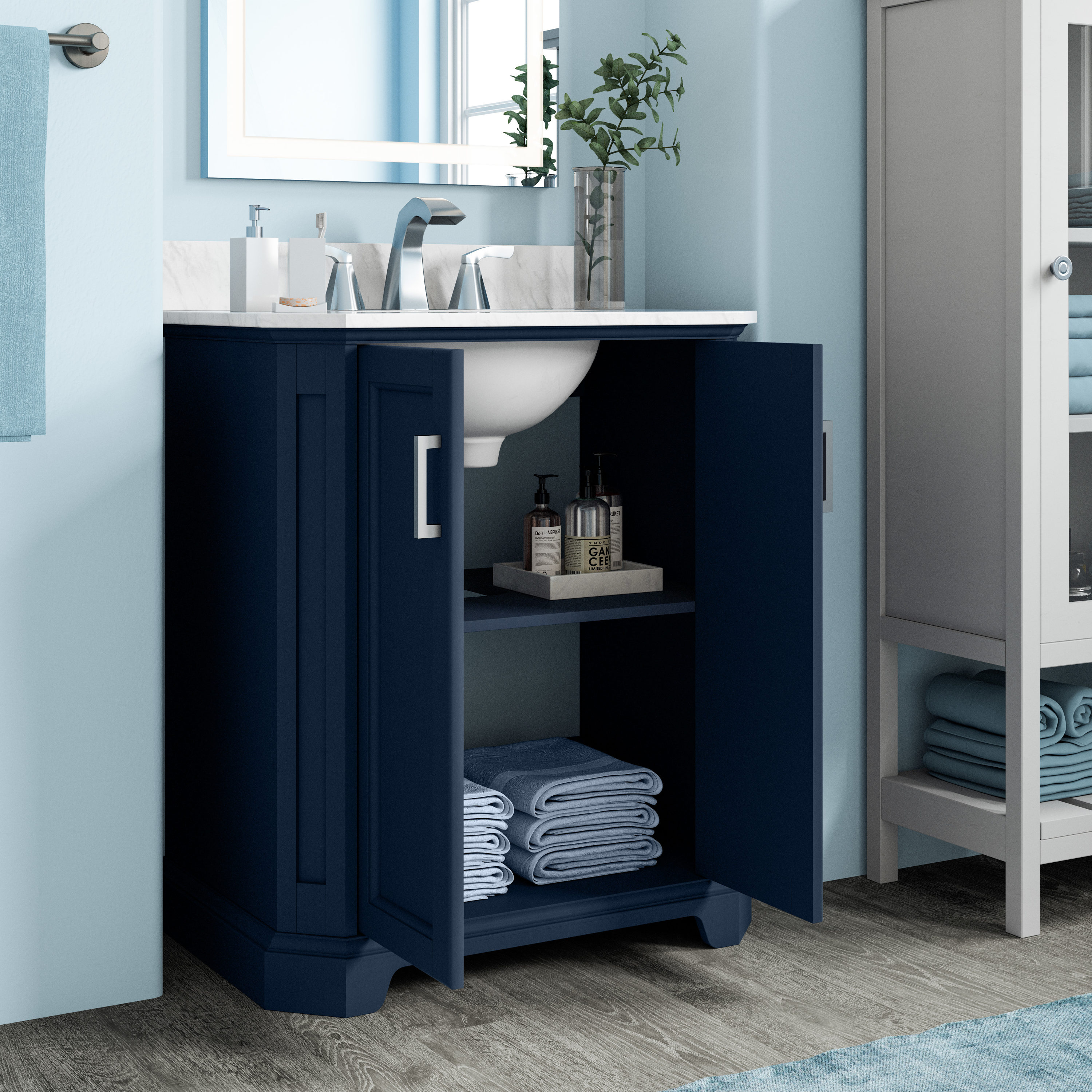 allen + roth LWSF30VB Bath-Vanity-Combo - View #6