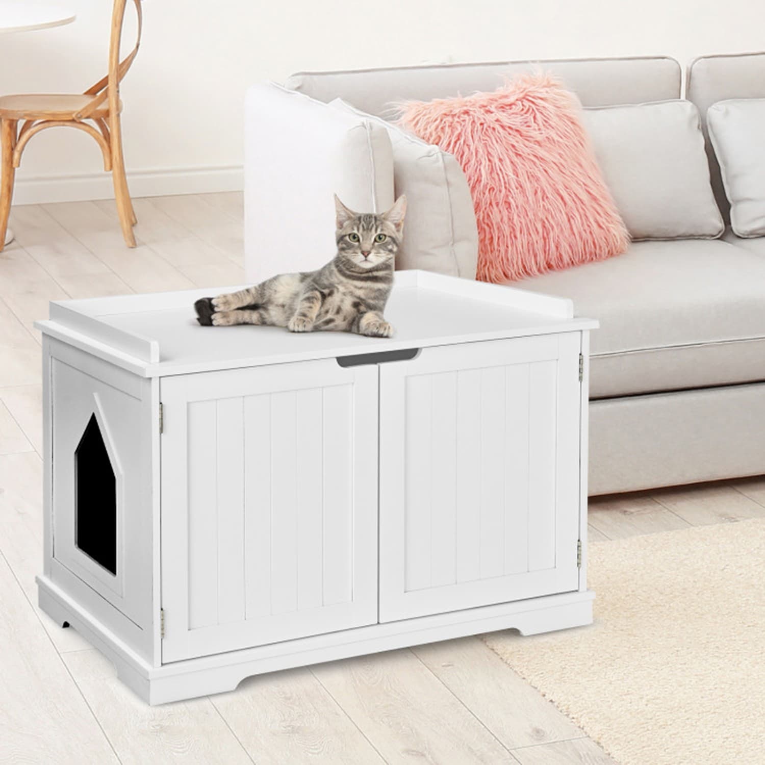 Mondawe MO-HW65619WH Dog-Houses - View #3