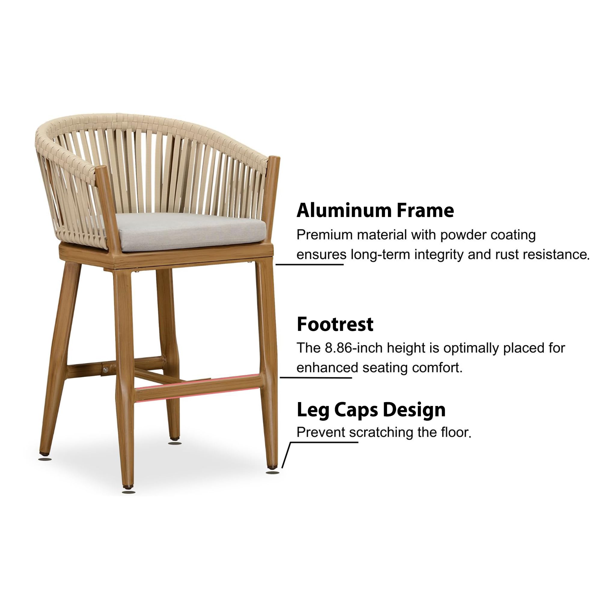 PURPLE LEAF LS04-BC02-SX-WT stools - View #7