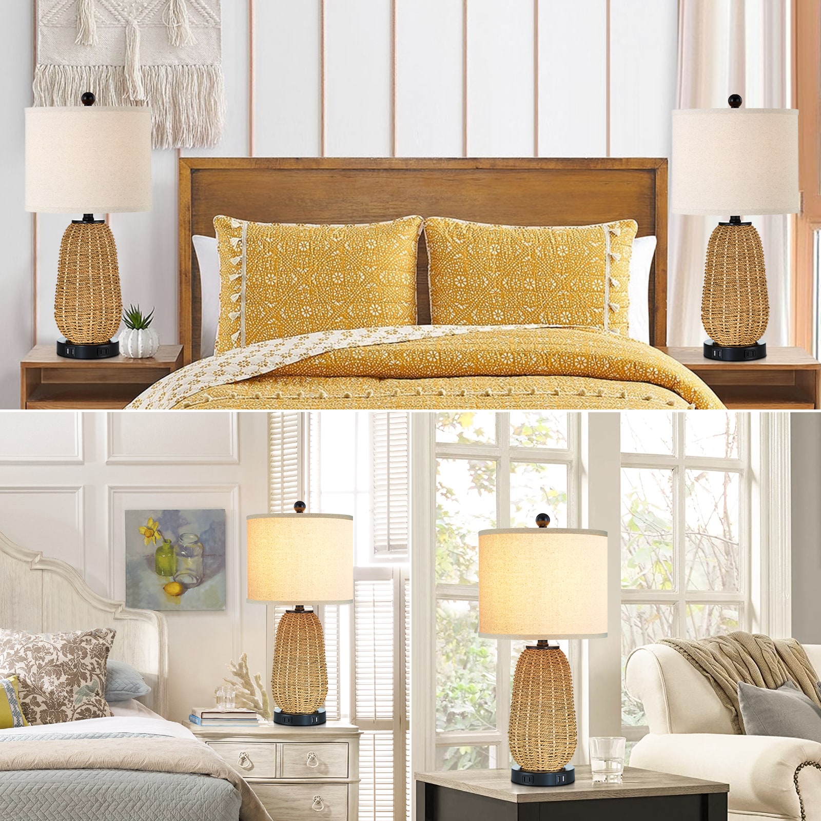 UrFurnishings TD-131 Table-Lamps - View #4