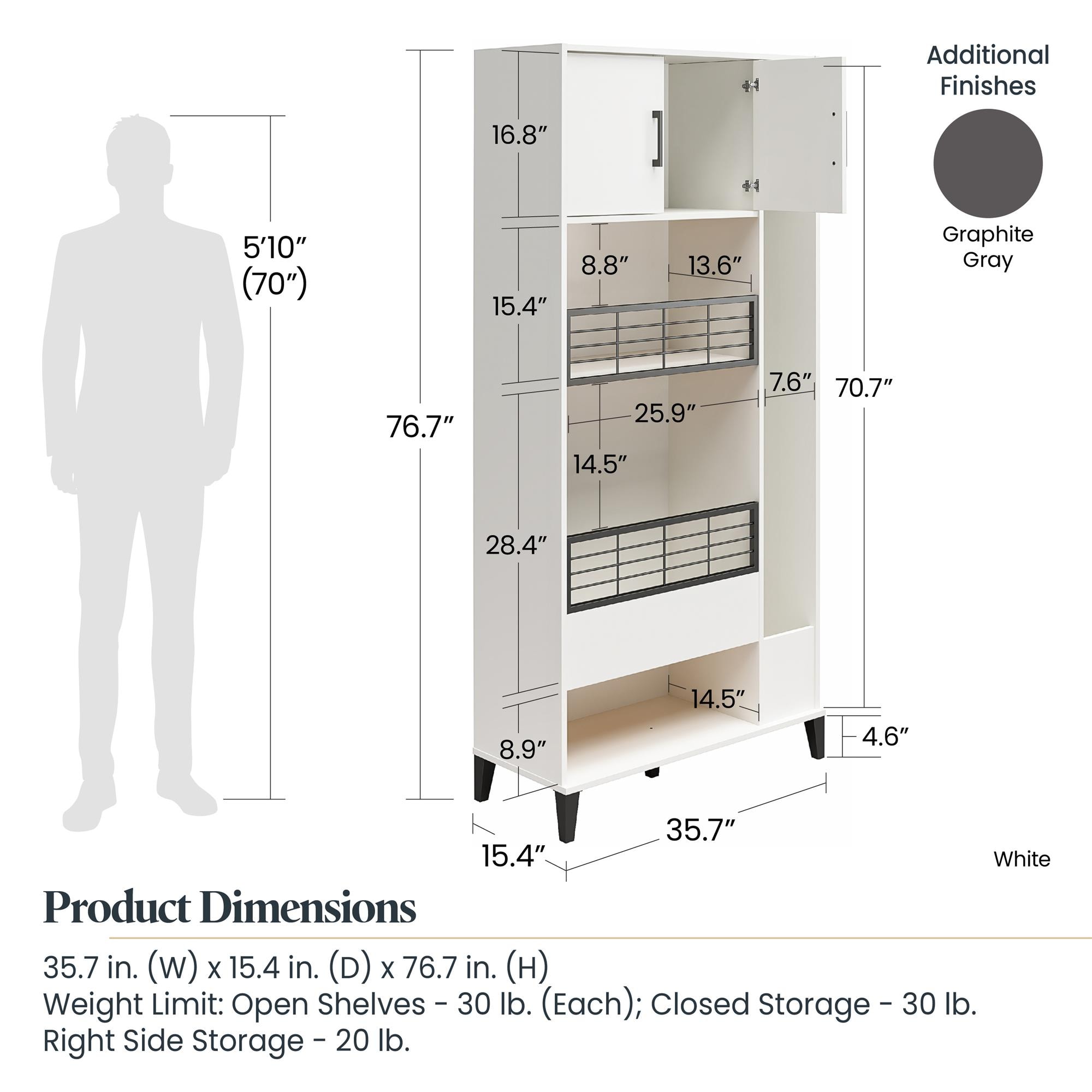Ameriwood Home DE53529 Utility-Storage-Cabinets - View #13