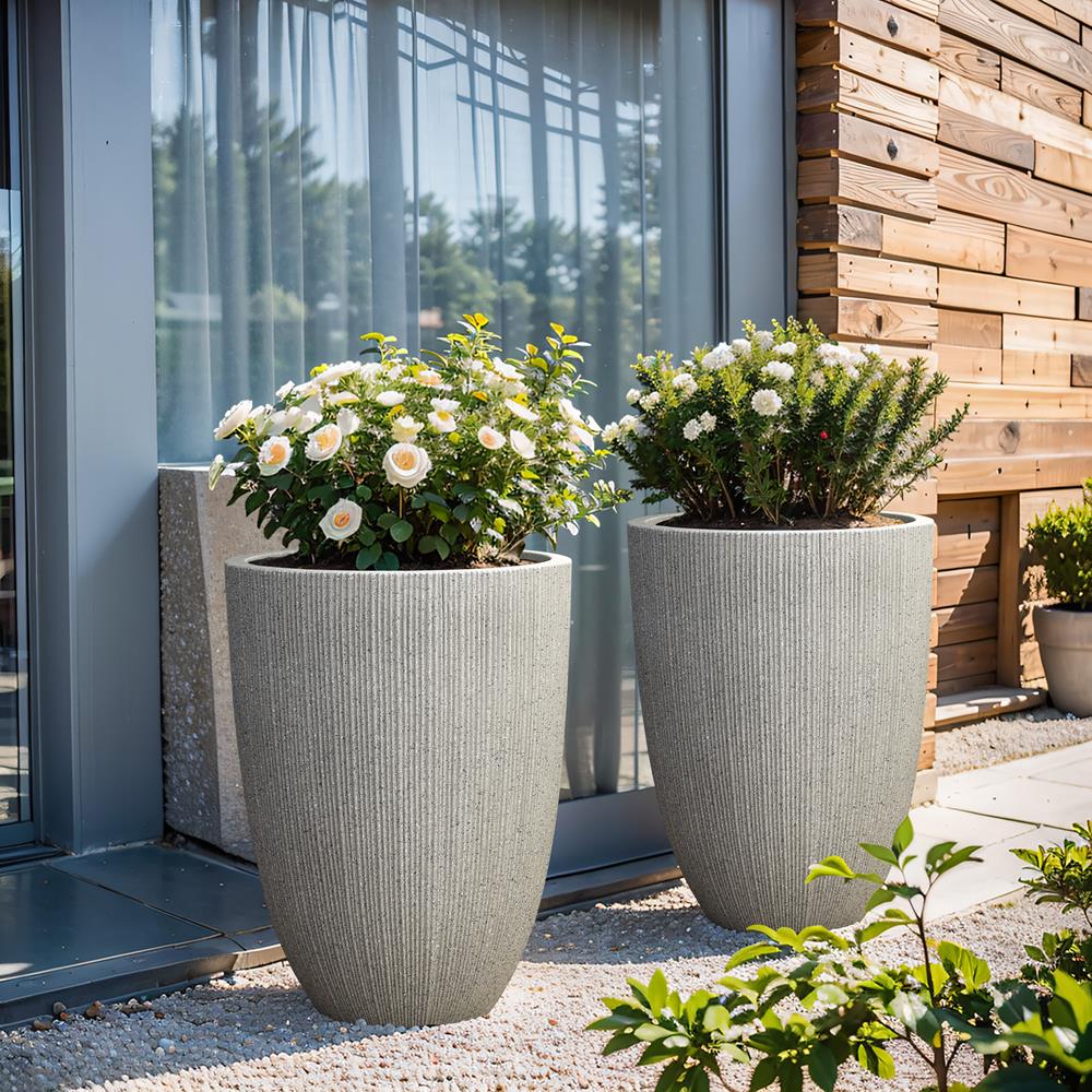 LuxenHome WHPL2029-OW Planter-Window-Box - View #2