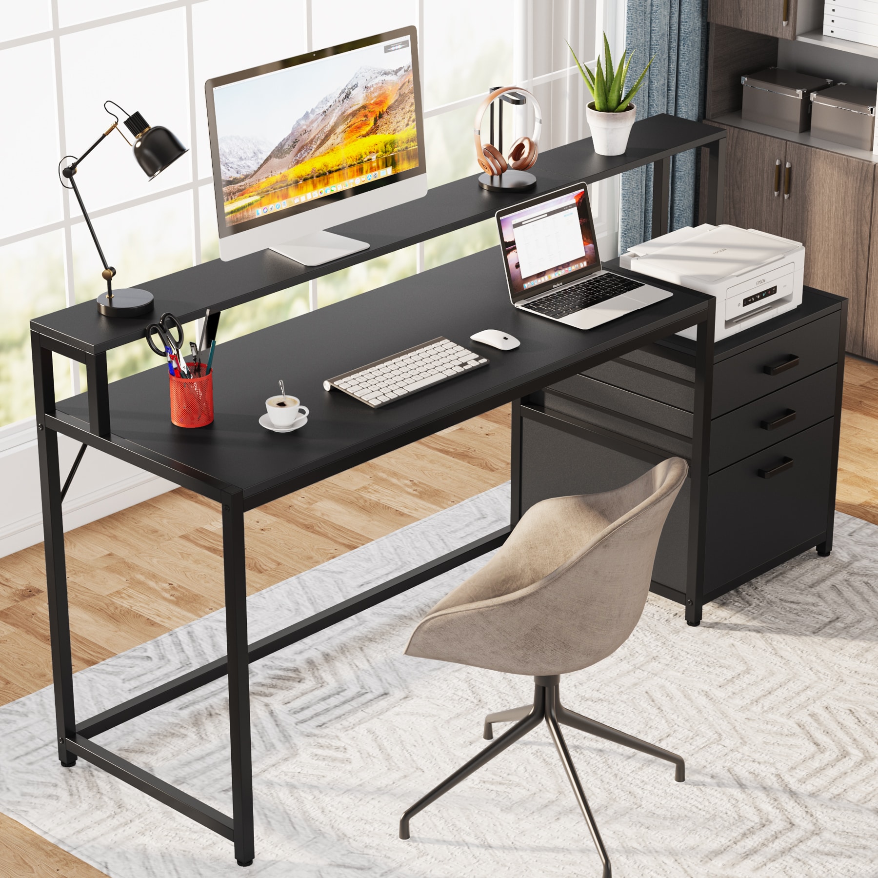 Fnova LWTJ-JW0839 Office-Tables - View #2