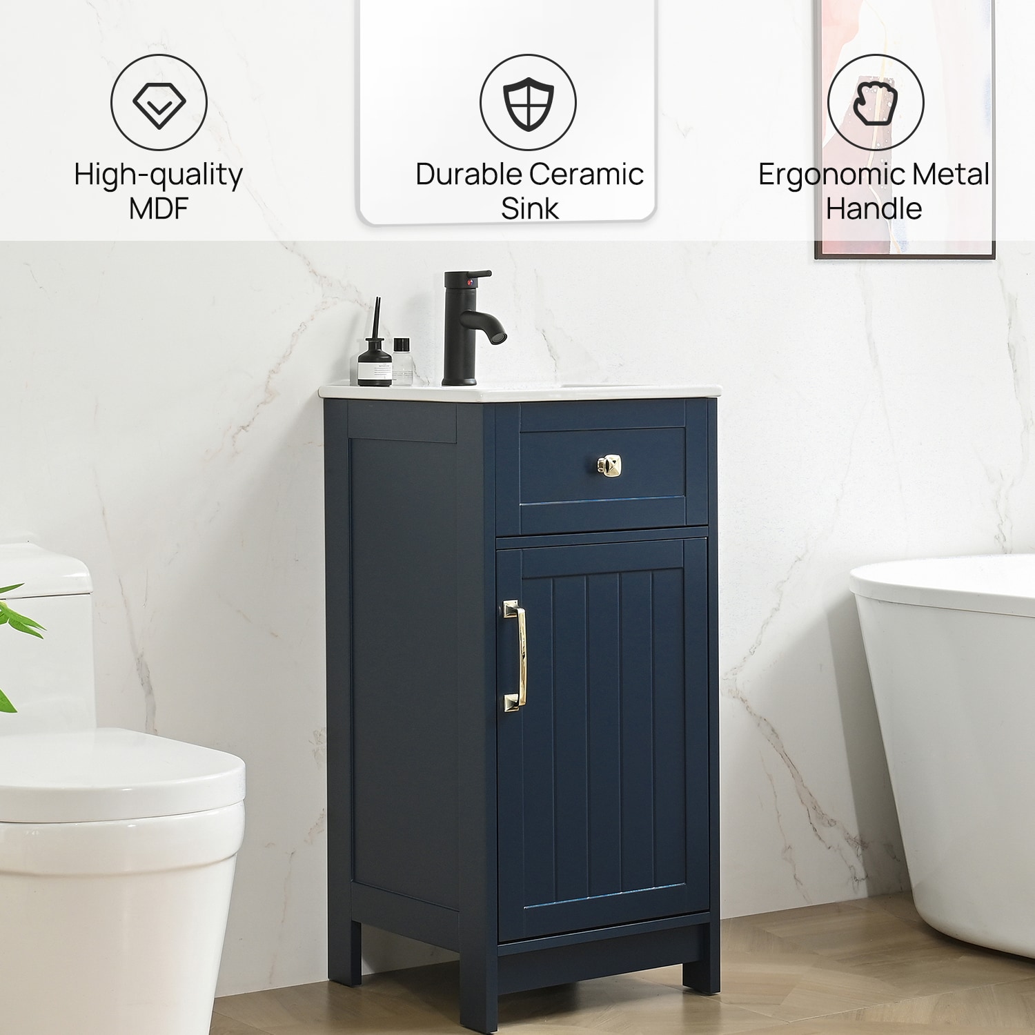 WONLINE USBR6121&6050 Bath-Vanity-Combo - View #6