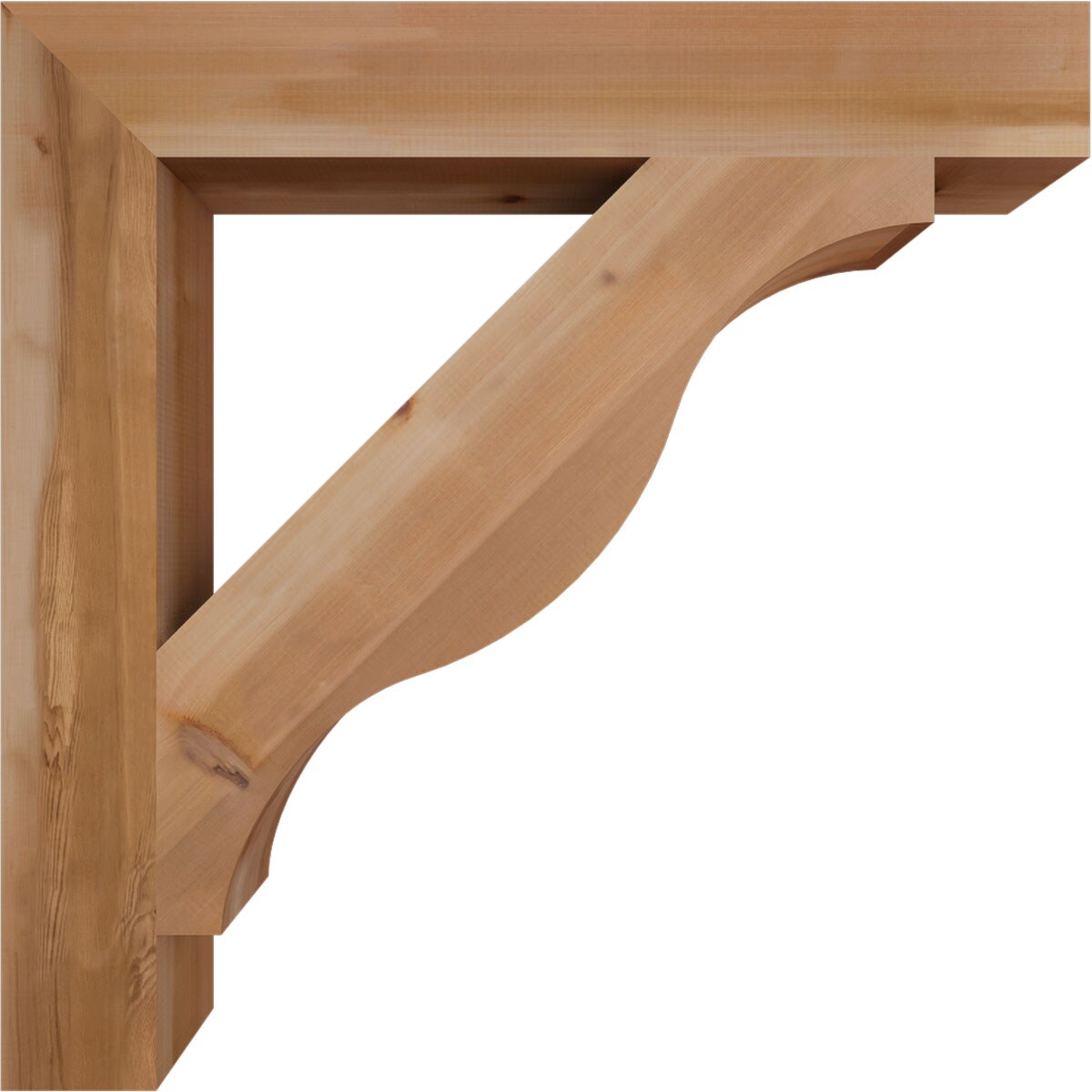 Ekena Millwork BKT06X42X42FST05SWR Exterior-Brackets-Braces - View #3