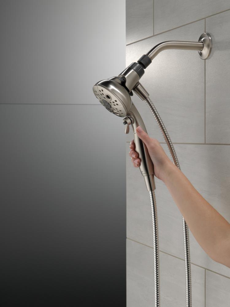 Ana Bath WWB1028BNWF Dual Position Drill-Free Vacuum Suction Handheld Shower Head Holder Finish: Spot Resist Brushed Nickel