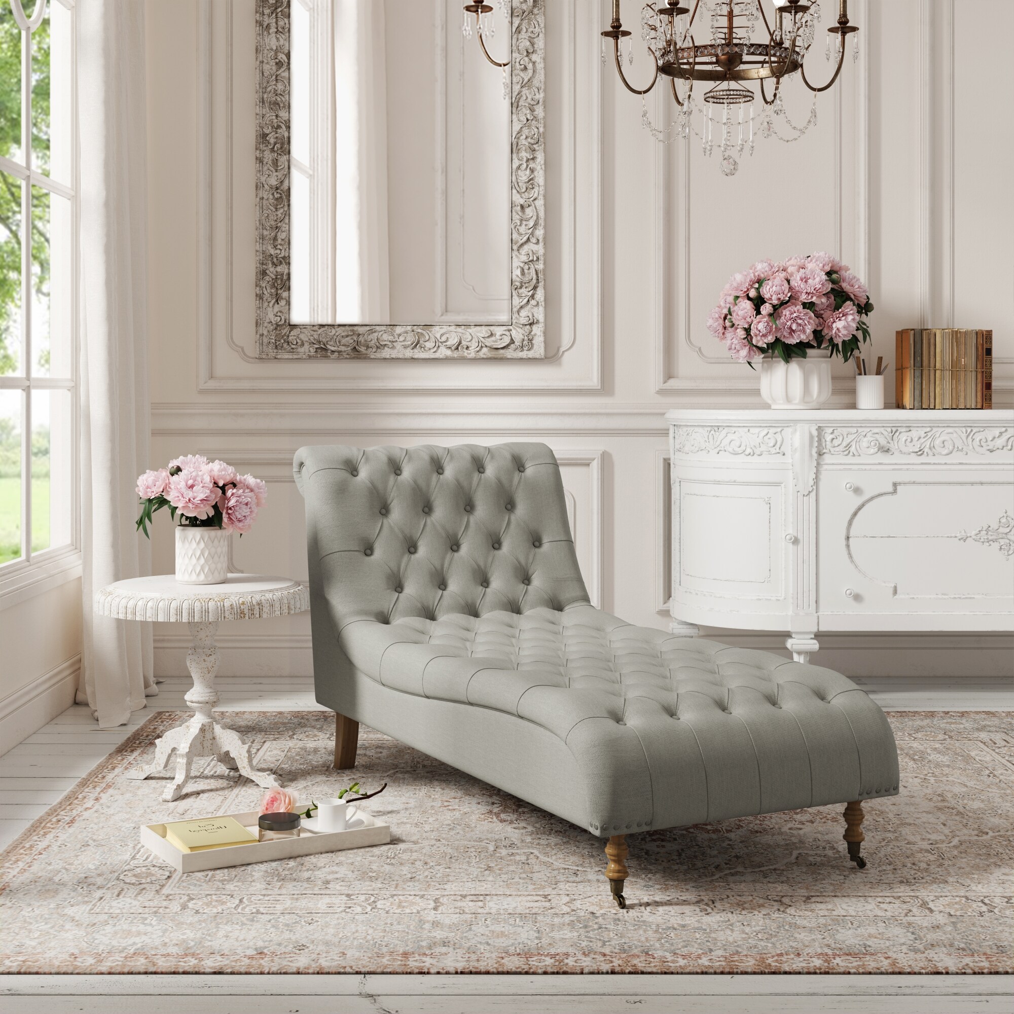 Rustic chaise online lounge