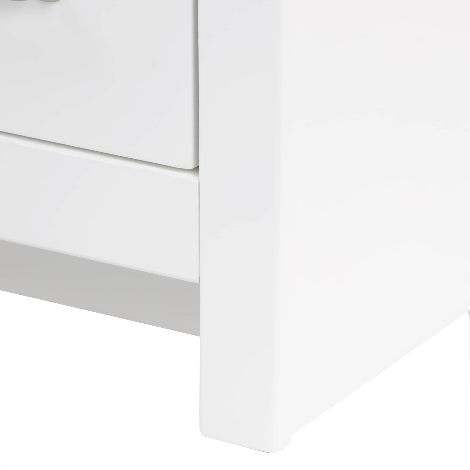 Diamond NOW Tipton 42-in White Single Sink Bathroom Vanity with White ...