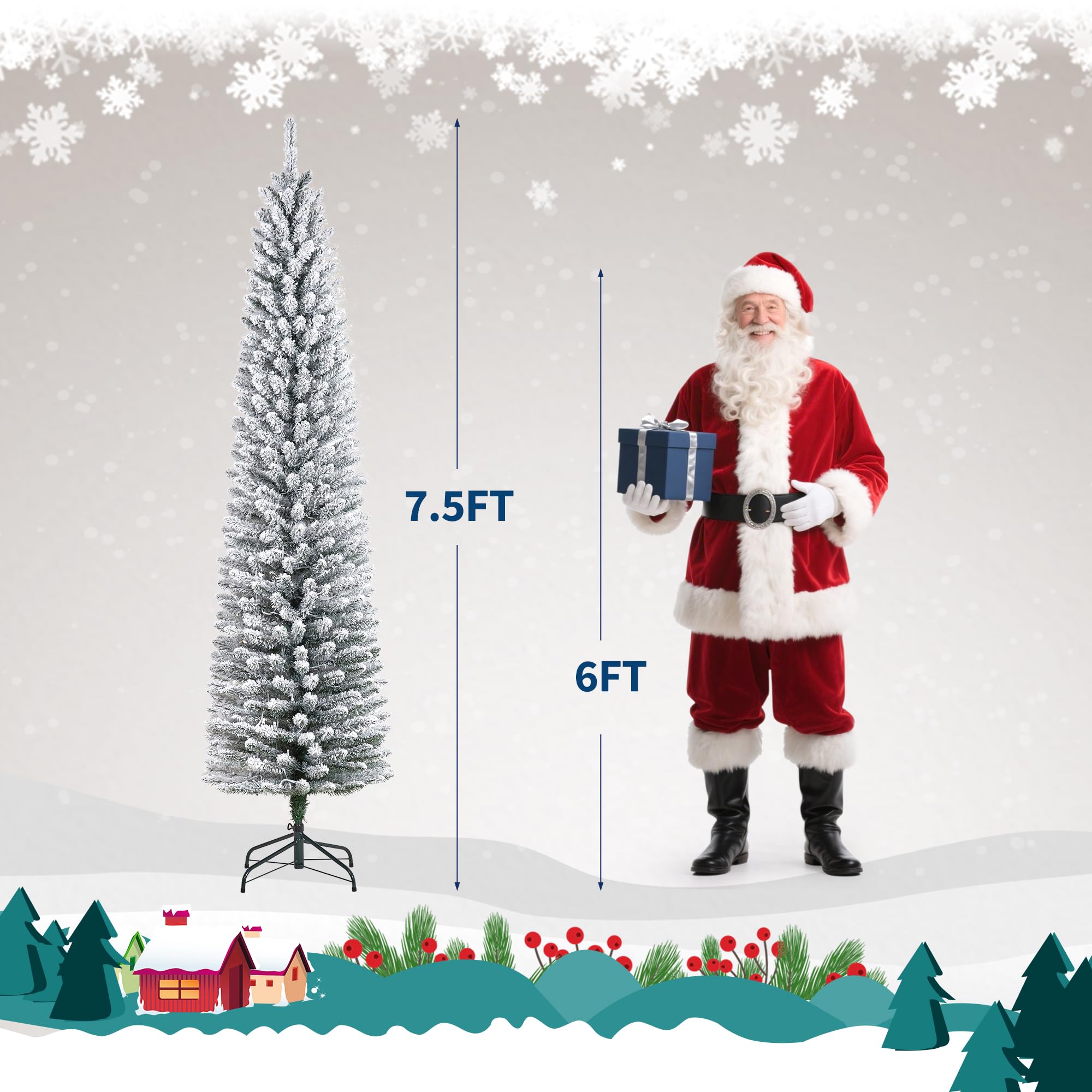 Garvee LHL-PHK-35JMCM7M Artificial-Christmas-Trees - View #5