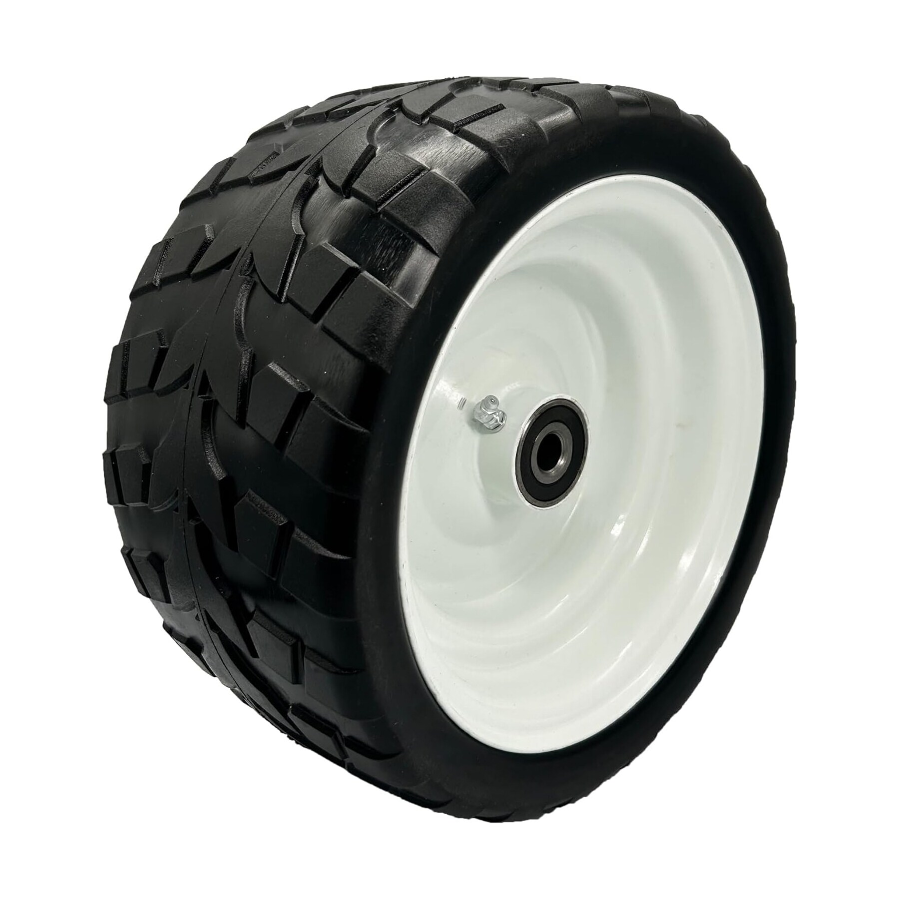 Ogracwheel 12x6-6 Flat Free Lawn Mower Tire with 3/4 and 5/8