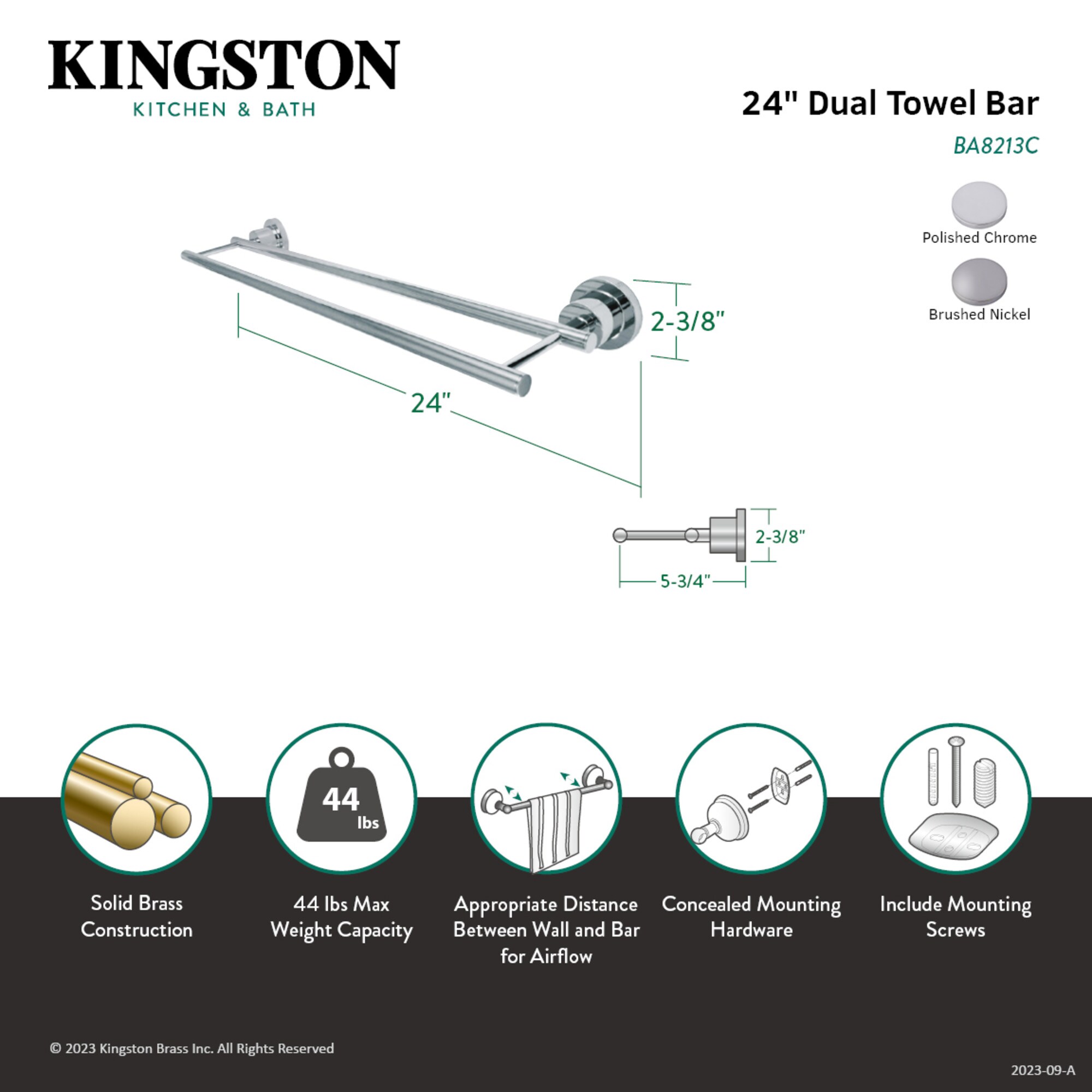 Kingston Brass WL82131 d060350 - View #3