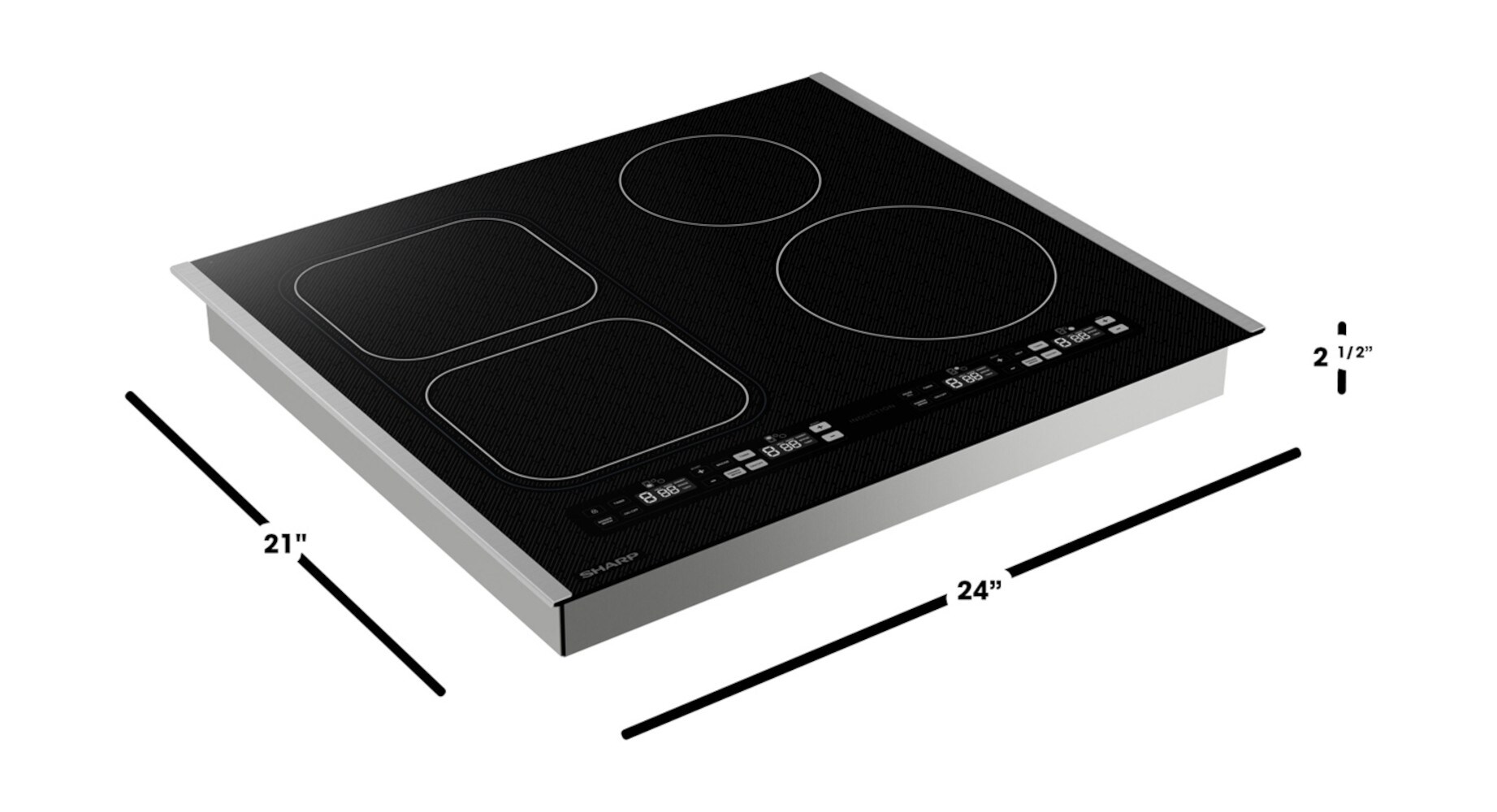 Sharp SCH2443GB Induction-Cooktops - View #11