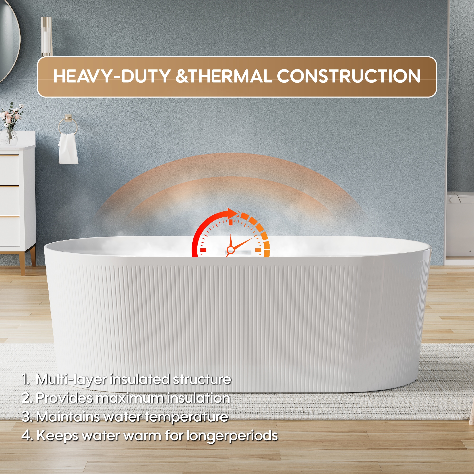 WELLFOR JO-115355 bathtubs - View #8