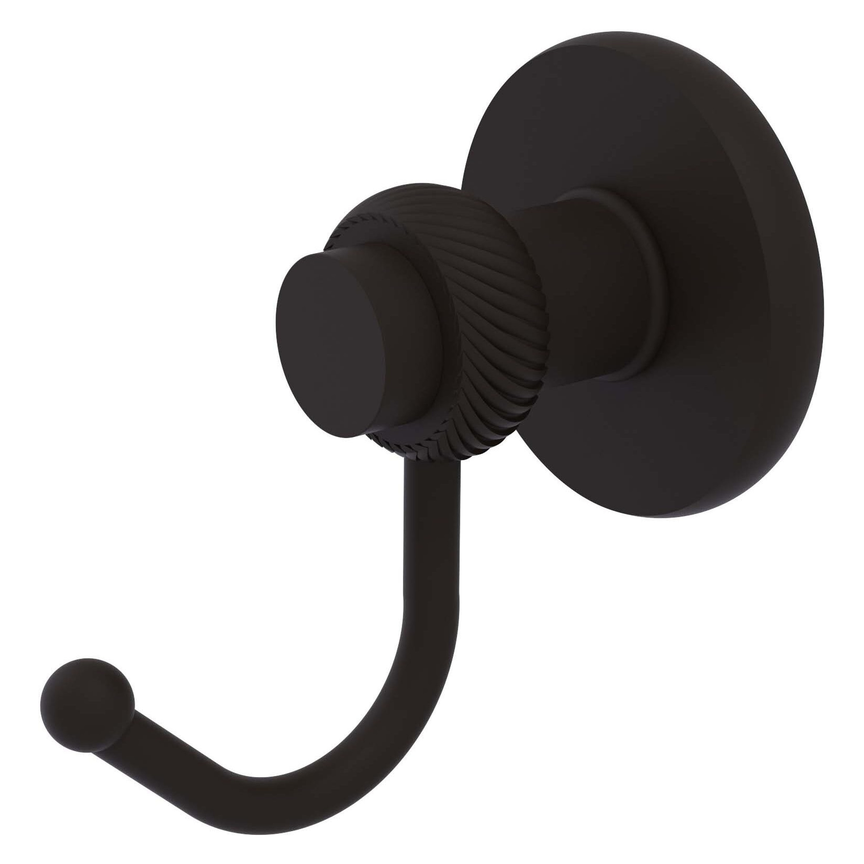 Allied Brass 920T-ORB Mercury Oil-rubbed Bronze Single -Hook Wall mount Towel Hook
