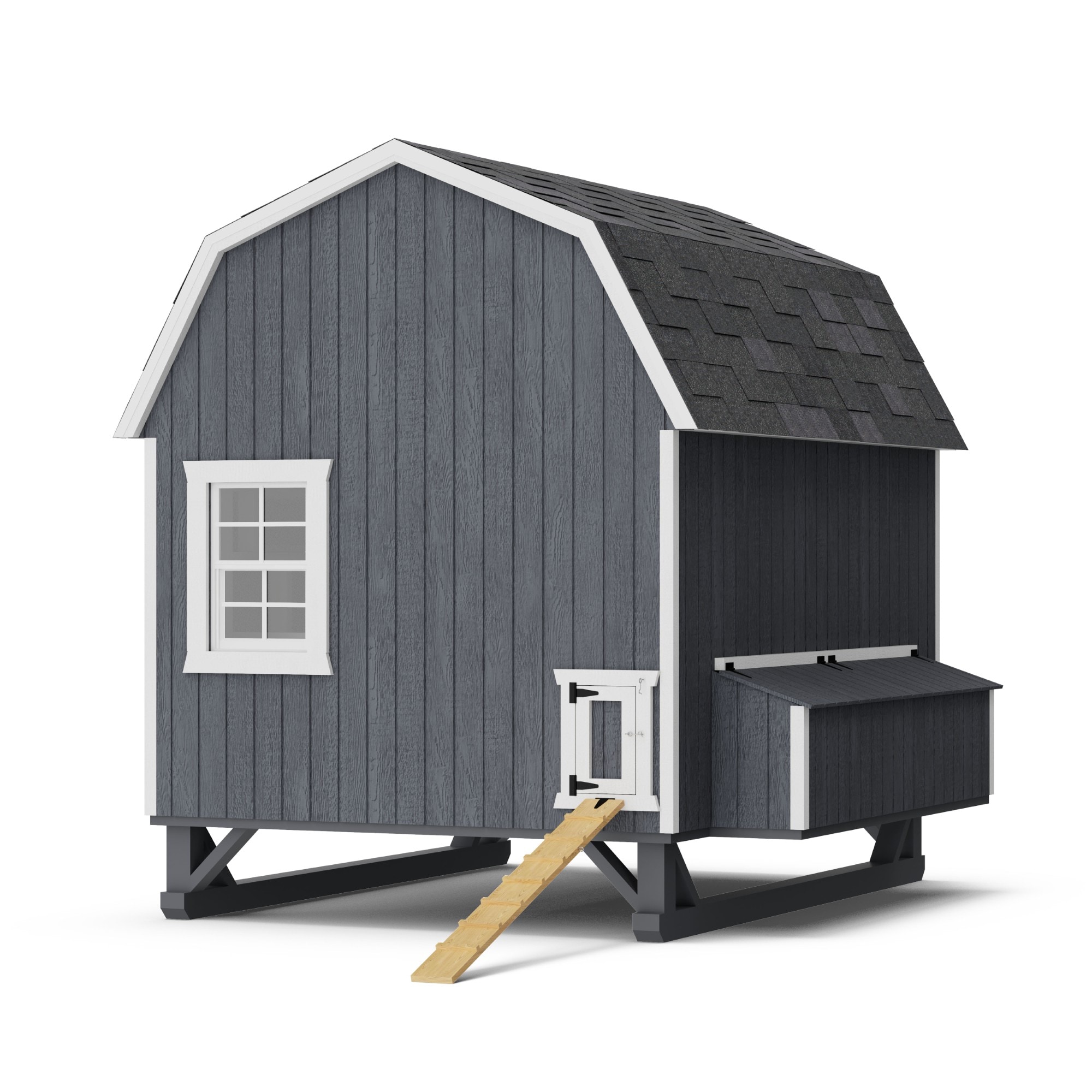 Brown Wood Chicken coop