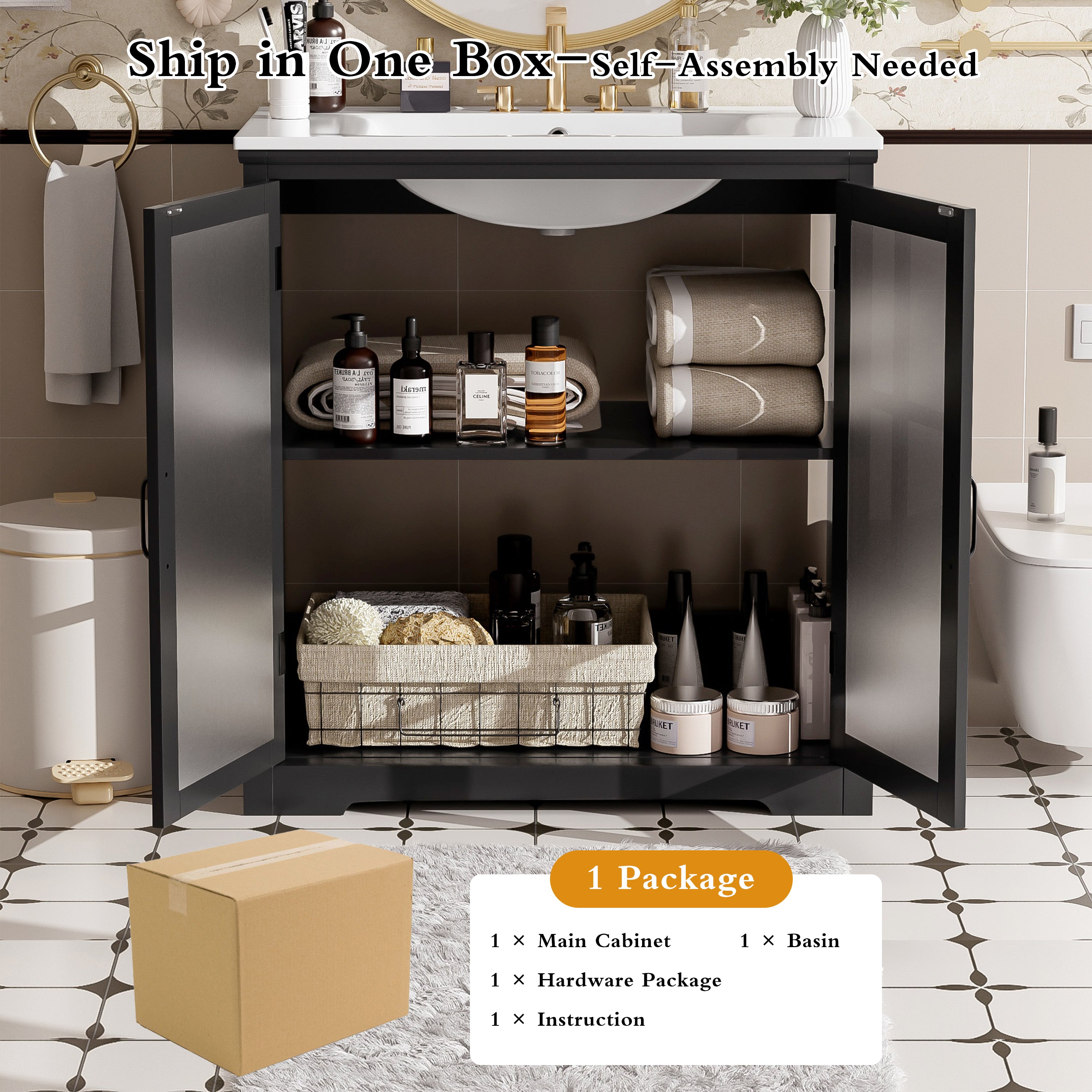 Boyel Living BL-NE-9904B Bath-Vanity-Combo - View #4